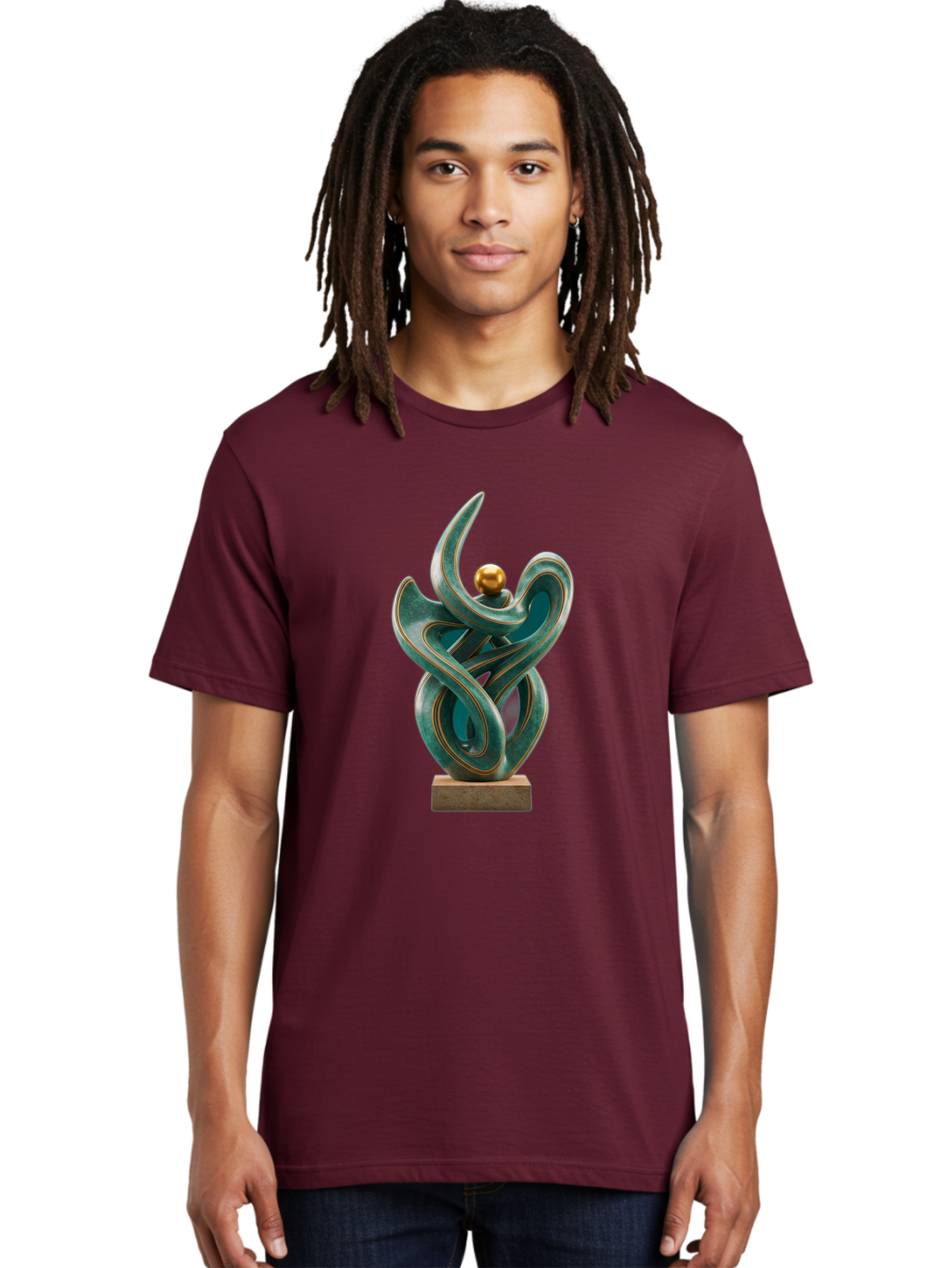Abstract-Bronze-Sculpture Men'S Graphic Tee, 100% Cotton, Comfortable Casual Summer Wear, Machine Washable, Vintage Camera, Old Camera, Antique Camera, Black Camera, Classic Photography, Photography Equipment, Nostalgic Device, Film Camera, Bag121