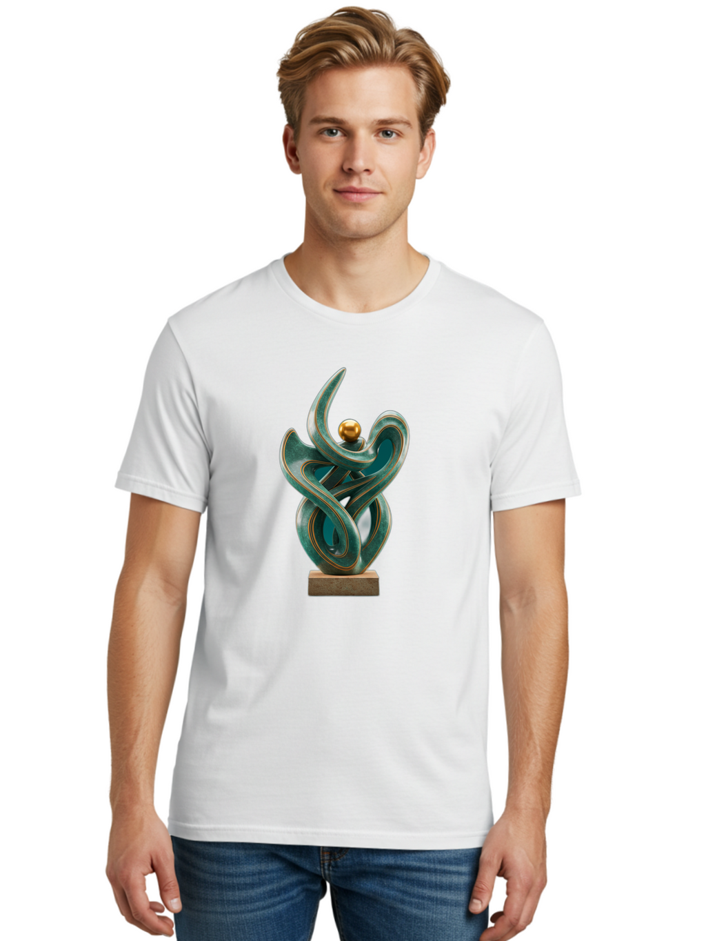 Abstract-Bronze-Sculpture Men'S Graphic Tee, 100% Cotton, Comfortable Casual Summer Wear, Machine Washable, Vintage Camera, Old Camera, Antique Camera, Black Camera, Classic Photography, Photography Equipment, Nostalgic Device, Film Camera, Bag121