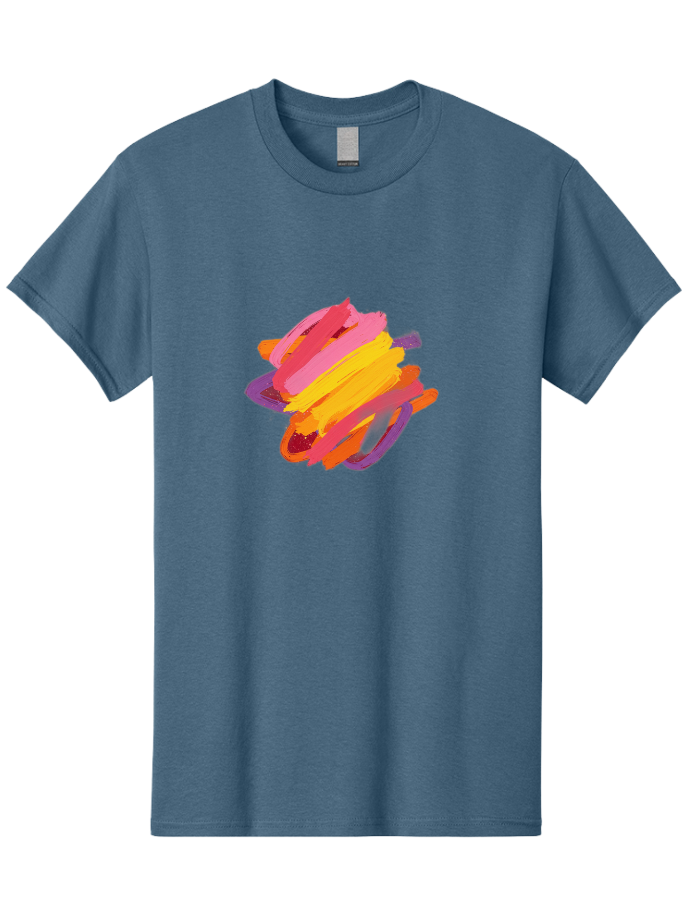 Abstract-Brush-Stroke Men'S Graphic Tee, 100% Cotton, Comfortable Casual Summer Wear, Machine Washable, Vintage Camera, Old Camera, Antique Camera, Black Camera, Classic Photography, Photography Equipment, Nostalgic Device, Film Camera, Bag122