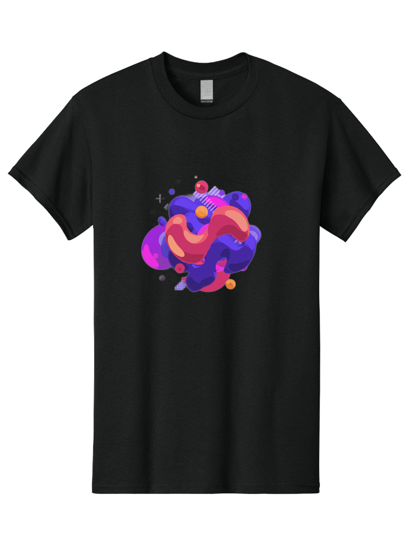Abstract-Fluid-Shapes Men'S Graphic Tee, 100% Cotton, Comfortable Casual Summer Wear, Machine Washable, Vintage Camera, Old Camera, Antique Camera, Black Camera, Classic Photography, Photography Equipment, Nostalgic Device, Film Camera, Bag124