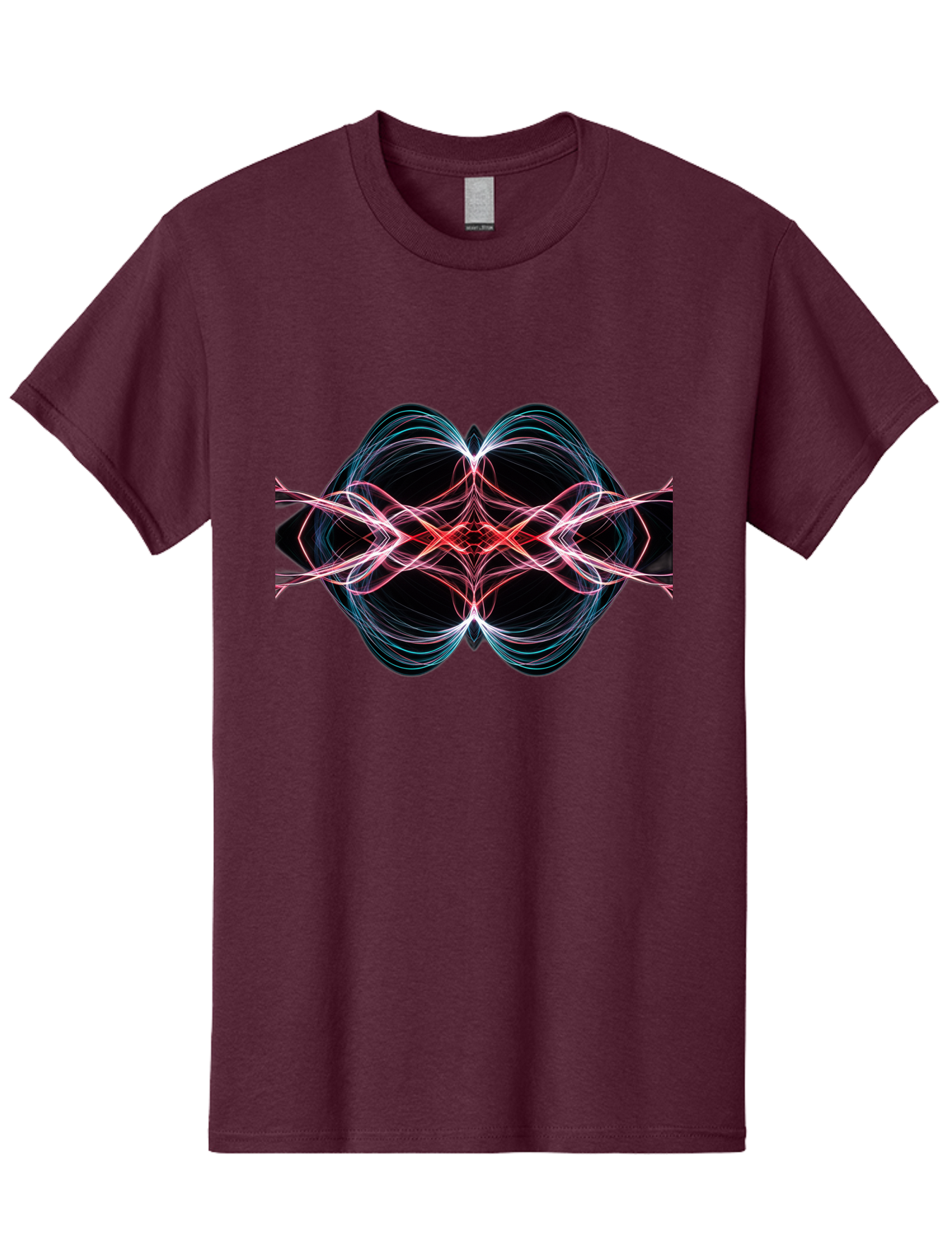 Abstract-Neon-Swirl Men'S Graphic Tee, 100% Cotton, Comfortable Casual Summer Wear, Machine Washable, Vintage Camera, Old Camera, Antique Camera, Black Camera, Classic Photography, Photography Equipment, Nostalgic Device, Film Camera, Bag125