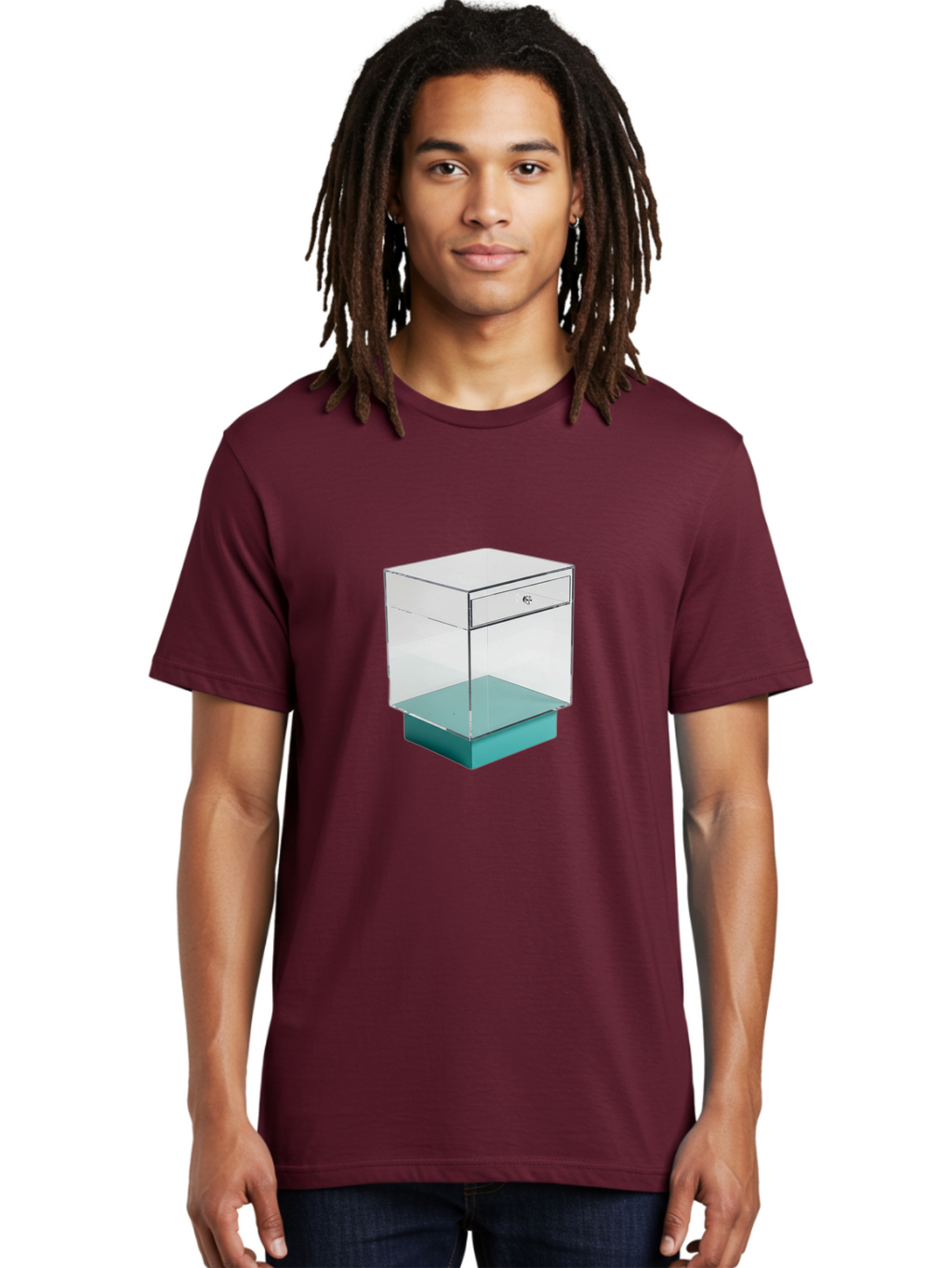 Acrylic-Nightstand Men'S Graphic Tee, 100% Cotton, Comfortable Casual Summer Wear, Machine Washable, Vintage Camera, Old Camera, Antique Camera, Black Camera, Classic Photography, Photography Equipment, Nostalgic Device, Film Camera, Bag126