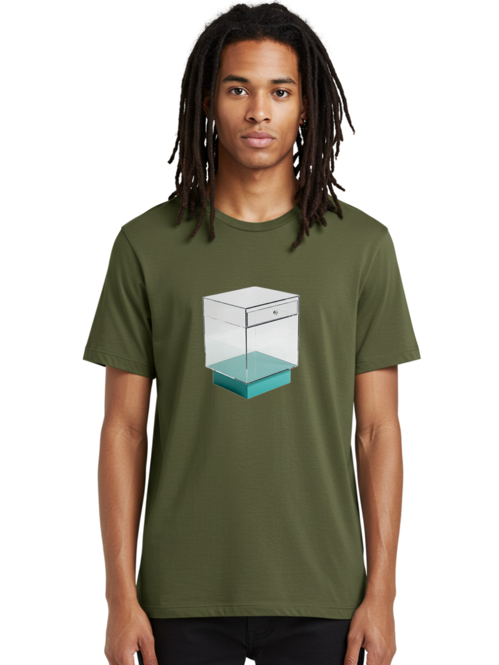 Acrylic-Nightstand Men'S Graphic Tee, 100% Cotton, Comfortable Casual Summer Wear, Machine Washable, Vintage Camera, Old Camera, Antique Camera, Black Camera, Classic Photography, Photography Equipment, Nostalgic Device, Film Camera, Bag126
