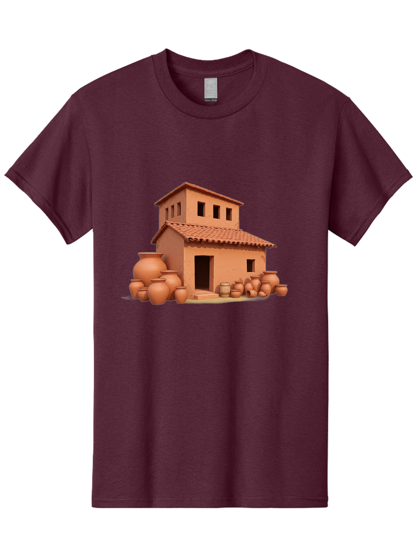 Adobe-House-1 Men'S Graphic Tee, 100% Cotton, Comfortable Casual Summer Wear, Machine Washable, Vintage Camera, Old Camera, Antique Camera, Black Camera, Classic Photography, Photography Equipment, Nostalgic Device, Film Camera, Camera Art Bag127