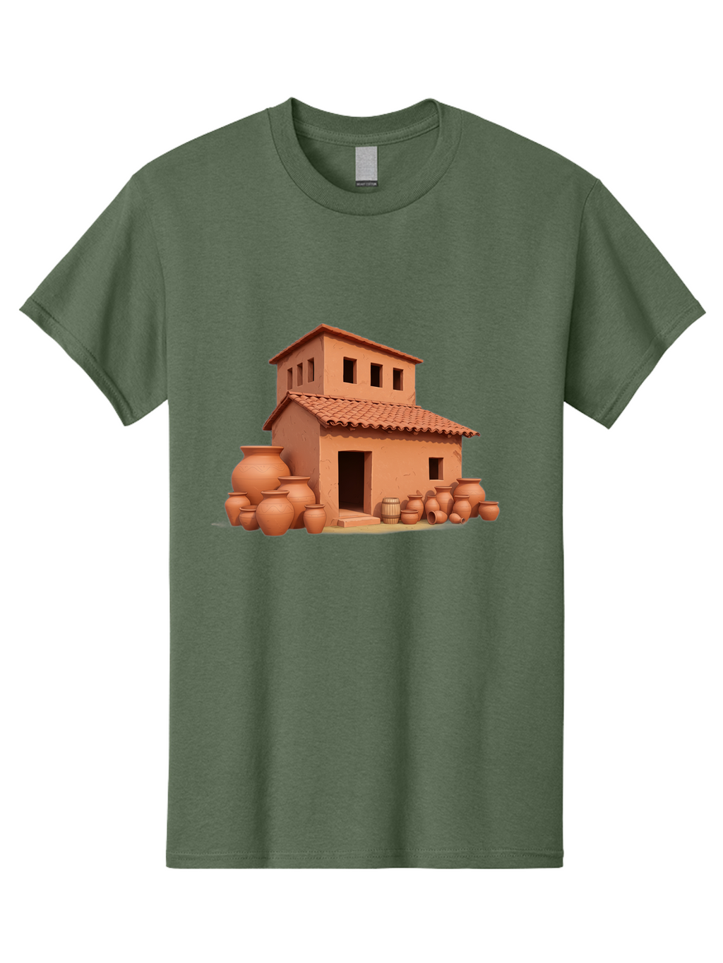 Adobe-House-1 Men'S Graphic Tee, 100% Cotton, Comfortable Casual Summer Wear, Machine Washable, Vintage Camera, Old Camera, Antique Camera, Black Camera, Classic Photography, Photography Equipment, Nostalgic Device, Film Camera, Camera Art Bag127