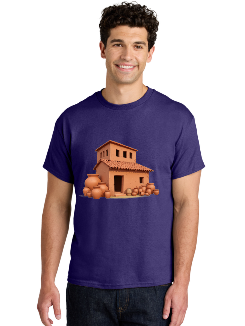 Adobe-House-1 Men'S Graphic Tee, 100% Cotton, Comfortable Casual Summer Wear, Machine Washable, Vintage Camera, Old Camera, Antique Camera, Black Camera, Classic Photography, Photography Equipment, Nostalgic Device, Film Camera, Camera Art Bag127