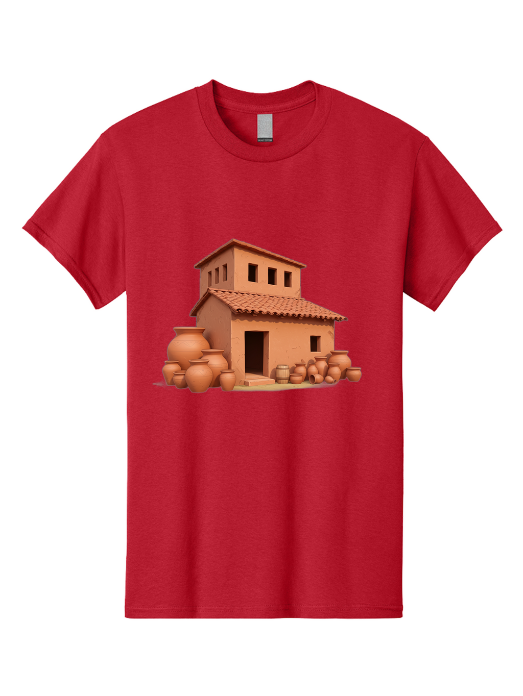 Adobe-House-1 Men'S Graphic Tee, 100% Cotton, Comfortable Casual Summer Wear, Machine Washable, Vintage Camera, Old Camera, Antique Camera, Black Camera, Classic Photography, Photography Equipment, Nostalgic Device, Film Camera, Camera Art Bag127