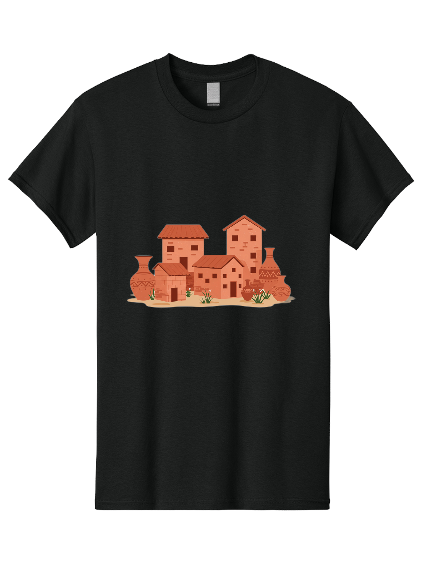Adobe-Village Men'S Graphic Tee, 100% Cotton, Comfortable Casual Summer Wear, Machine Washable, Vintage Camera, Old Camera, Antique Camera, Black Camera, Classic Photography, Photography Equipment, Nostalgic Device, Film Camera, Camera Art Bag129