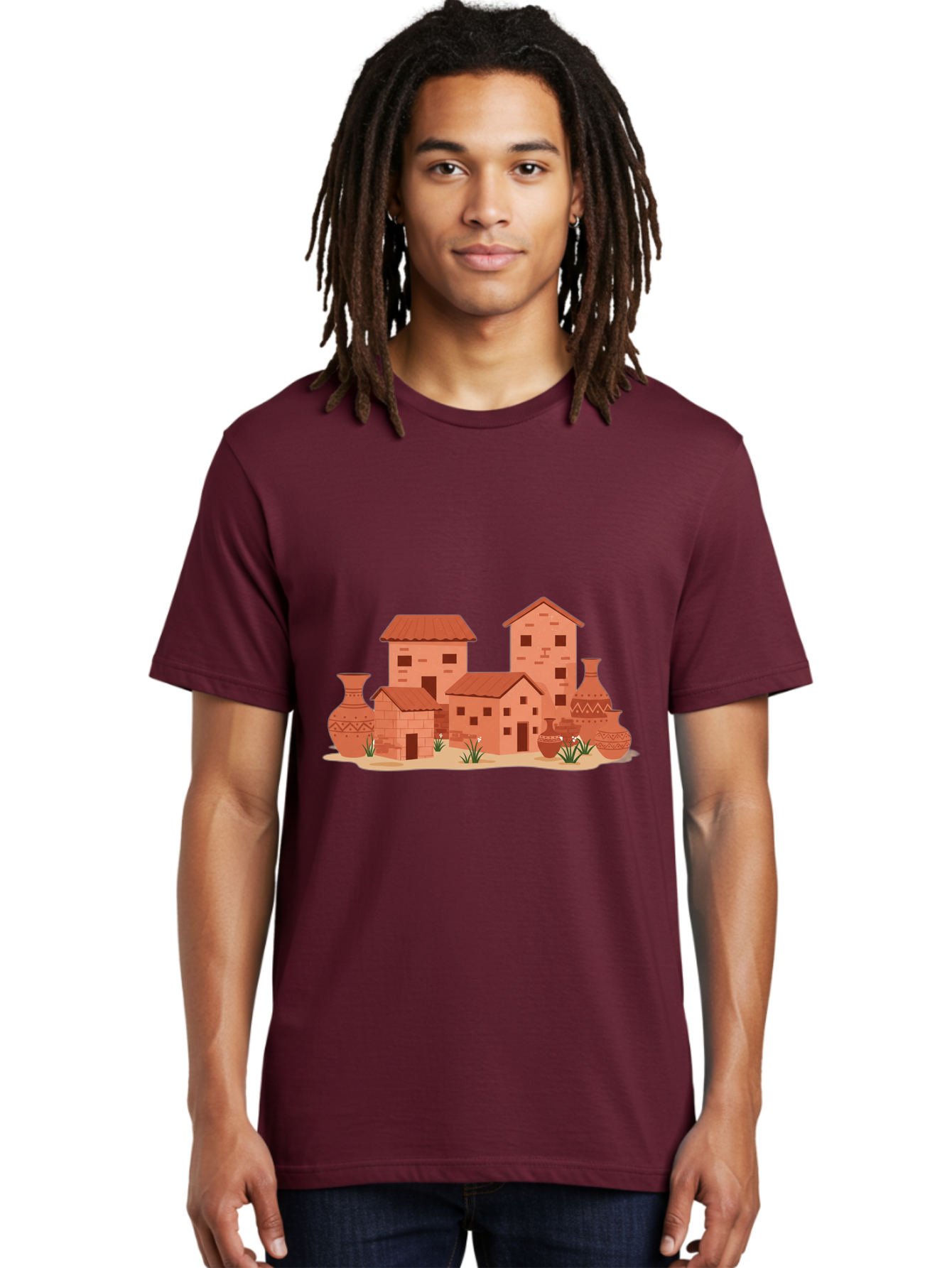 Adobe-Village Men'S Graphic Tee, 100% Cotton, Comfortable Casual Summer Wear, Machine Washable, Vintage Camera, Old Camera, Antique Camera, Black Camera, Classic Photography, Photography Equipment, Nostalgic Device, Film Camera, Camera Art Bag129