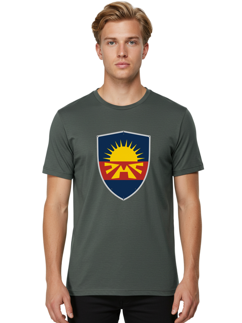 Ahsoka-Shield Men'S Graphic Tee, 100% Cotton, Comfortable Casual Summer Wear, Machine Washable, Vintage Camera, Old Camera, Antique Camera, Black Camera, Classic Photography, Photography Equipment, Nostalgic Device, Film Camera, Camera Art Bag131
