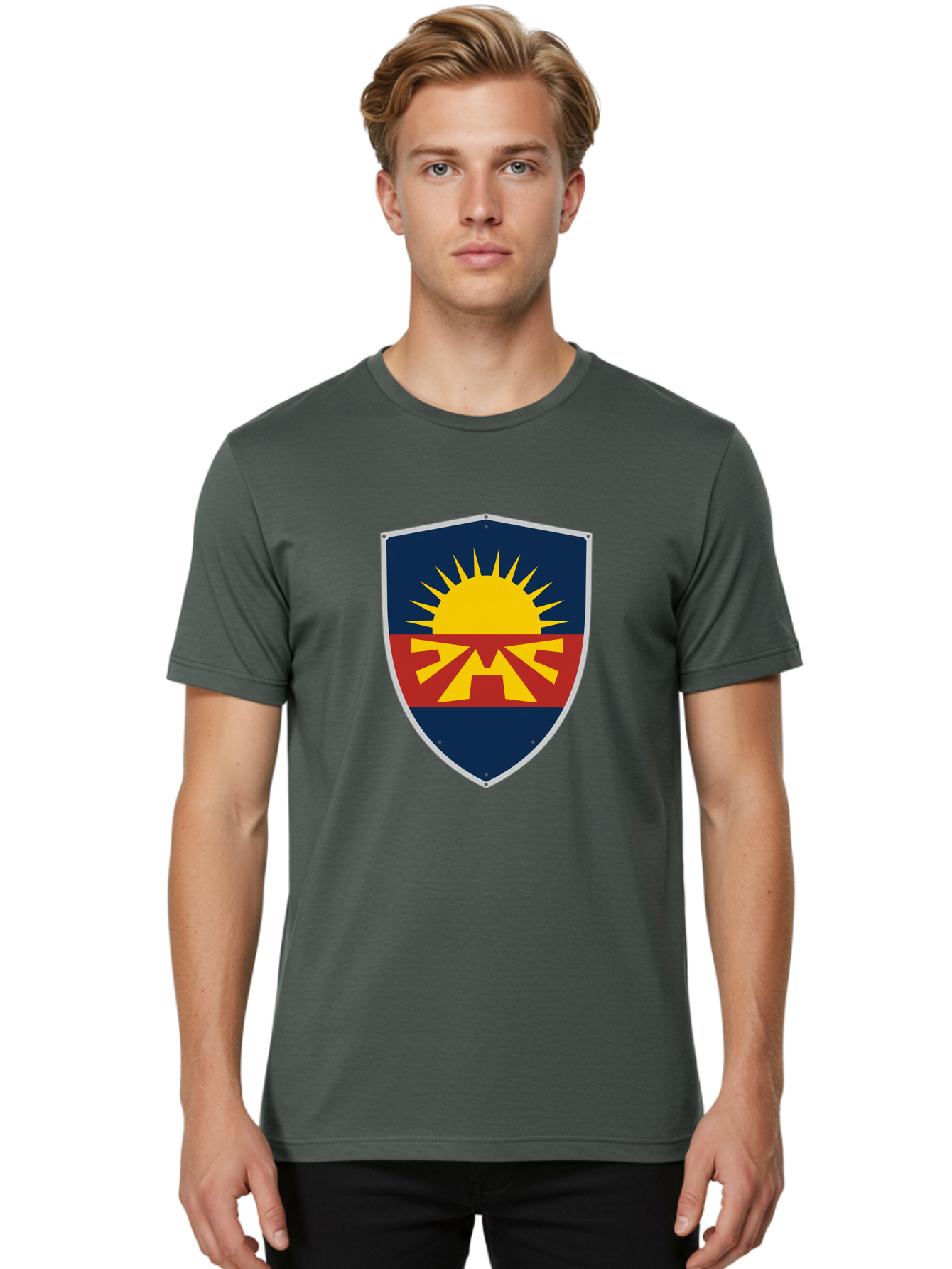 Ahsoka-Shield Men'S Graphic Tee, 100% Cotton, Comfortable Casual Summer Wear, Machine Washable, Vintage Camera, Old Camera, Antique Camera, Black Camera, Classic Photography, Photography Equipment, Nostalgic Device, Film Camera, Camera Art Bag131