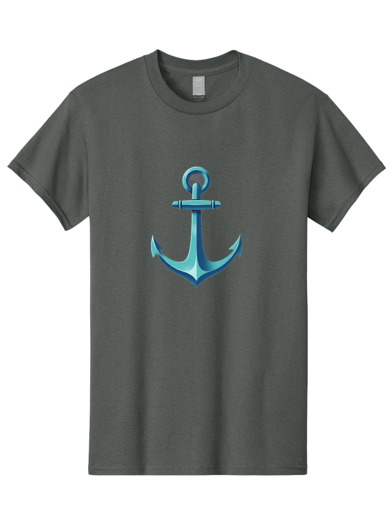 Anchor Men'S Graphic Tee, 100% Cotton, Comfortable Casual Summer Wear, Machine Washable, Vintage Camera, Old Camera, Antique Camera, Black Camera, Classic Photography, Photography Equipment, Nostalgic Device, Film Camera, Camera Art Bag132