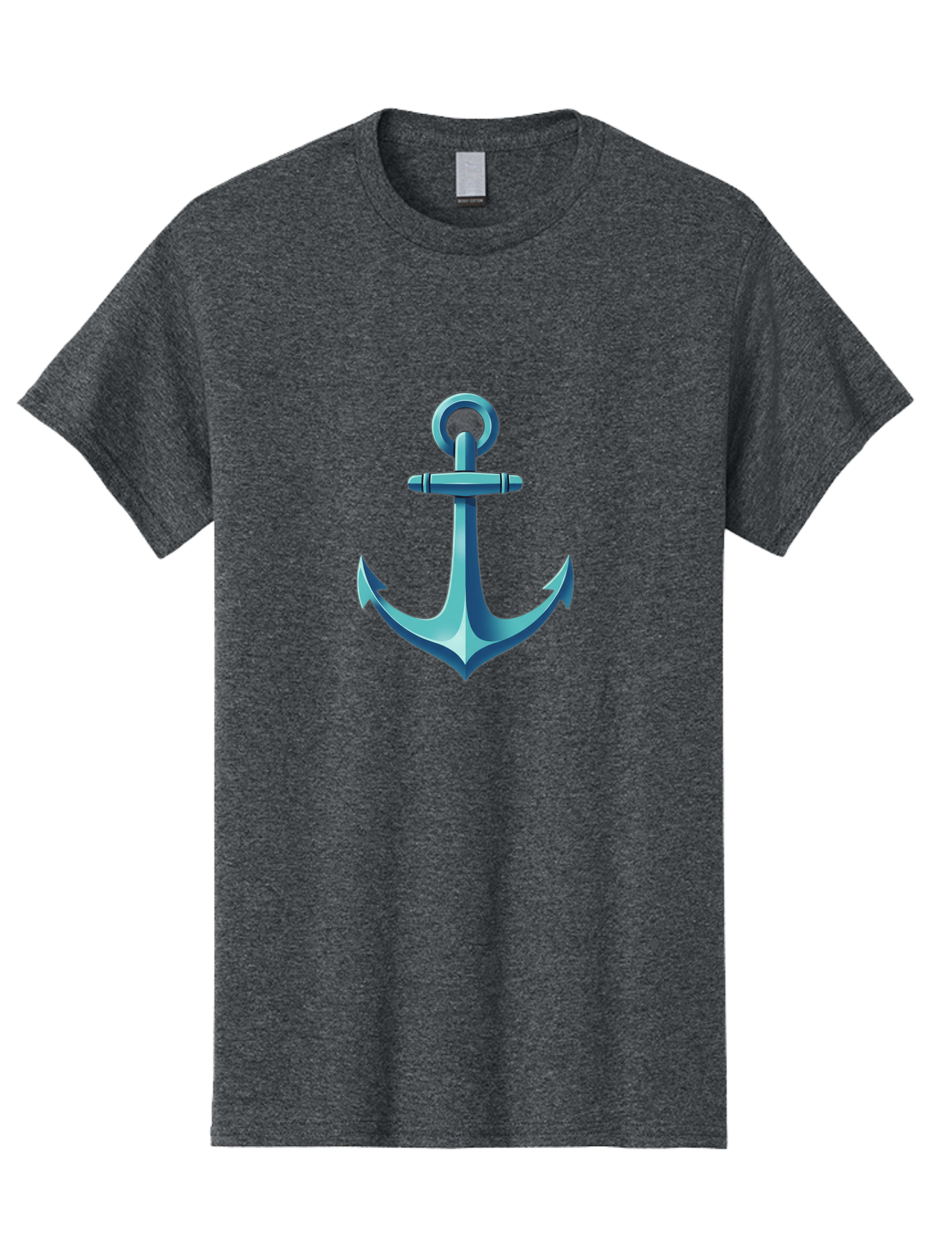 Anchor Men'S Graphic Tee, 100% Cotton, Comfortable Casual Summer Wear, Machine Washable, Vintage Camera, Old Camera, Antique Camera, Black Camera, Classic Photography, Photography Equipment, Nostalgic Device, Film Camera, Camera Art Bag132