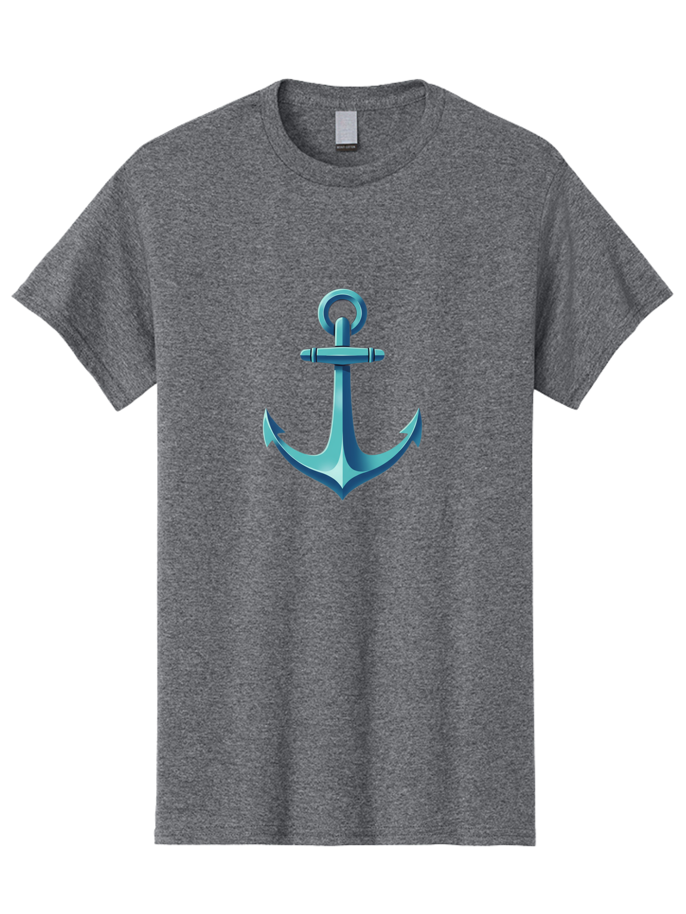 Anchor Men'S Graphic Tee, 100% Cotton, Comfortable Casual Summer Wear, Machine Washable, Vintage Camera, Old Camera, Antique Camera, Black Camera, Classic Photography, Photography Equipment, Nostalgic Device, Film Camera, Camera Art Bag132