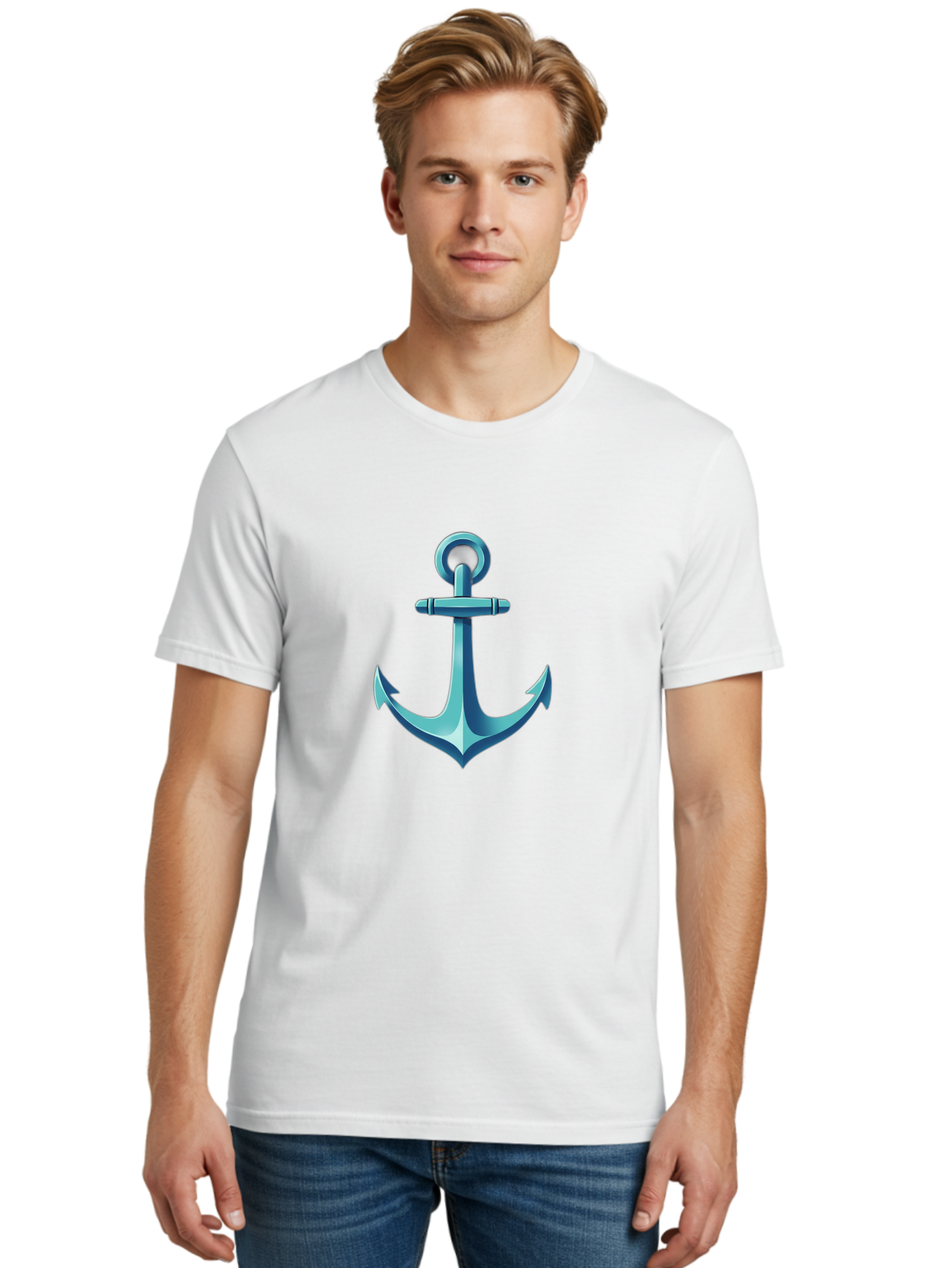 Anchor Men'S Graphic Tee, 100% Cotton, Comfortable Casual Summer Wear, Machine Washable, Vintage Camera, Old Camera, Antique Camera, Black Camera, Classic Photography, Photography Equipment, Nostalgic Device, Film Camera, Camera Art Bag132