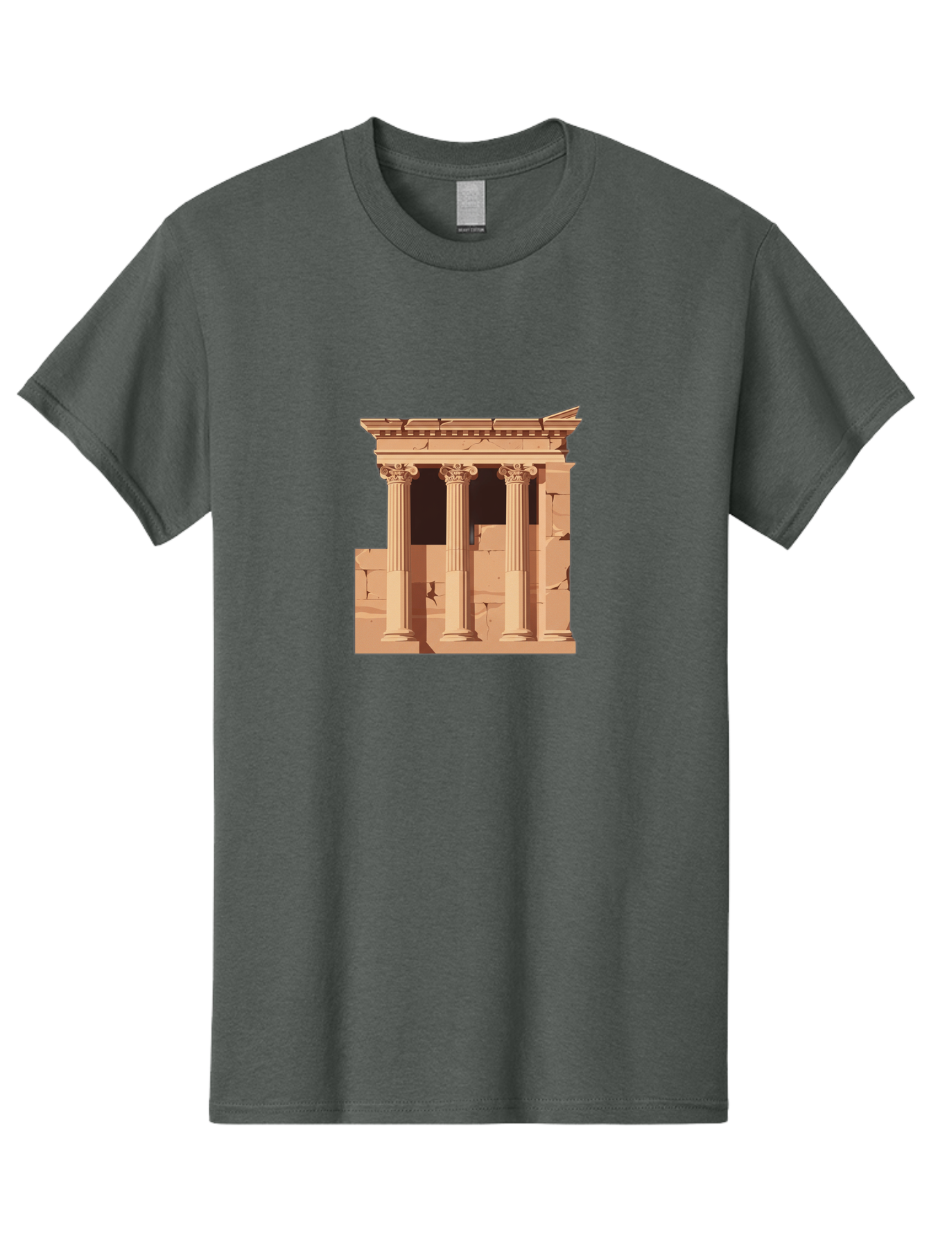 Ancient-Temple Men'S Graphic Tee, 100% Cotton, Comfortable Casual Summer Wear, Machine Washable, Vintage Camera, Old Camera, Antique Camera, Black Camera, Classic Photography, Photography Equipment, Nostalgic Device, Film Camera, Camera Art Bag135