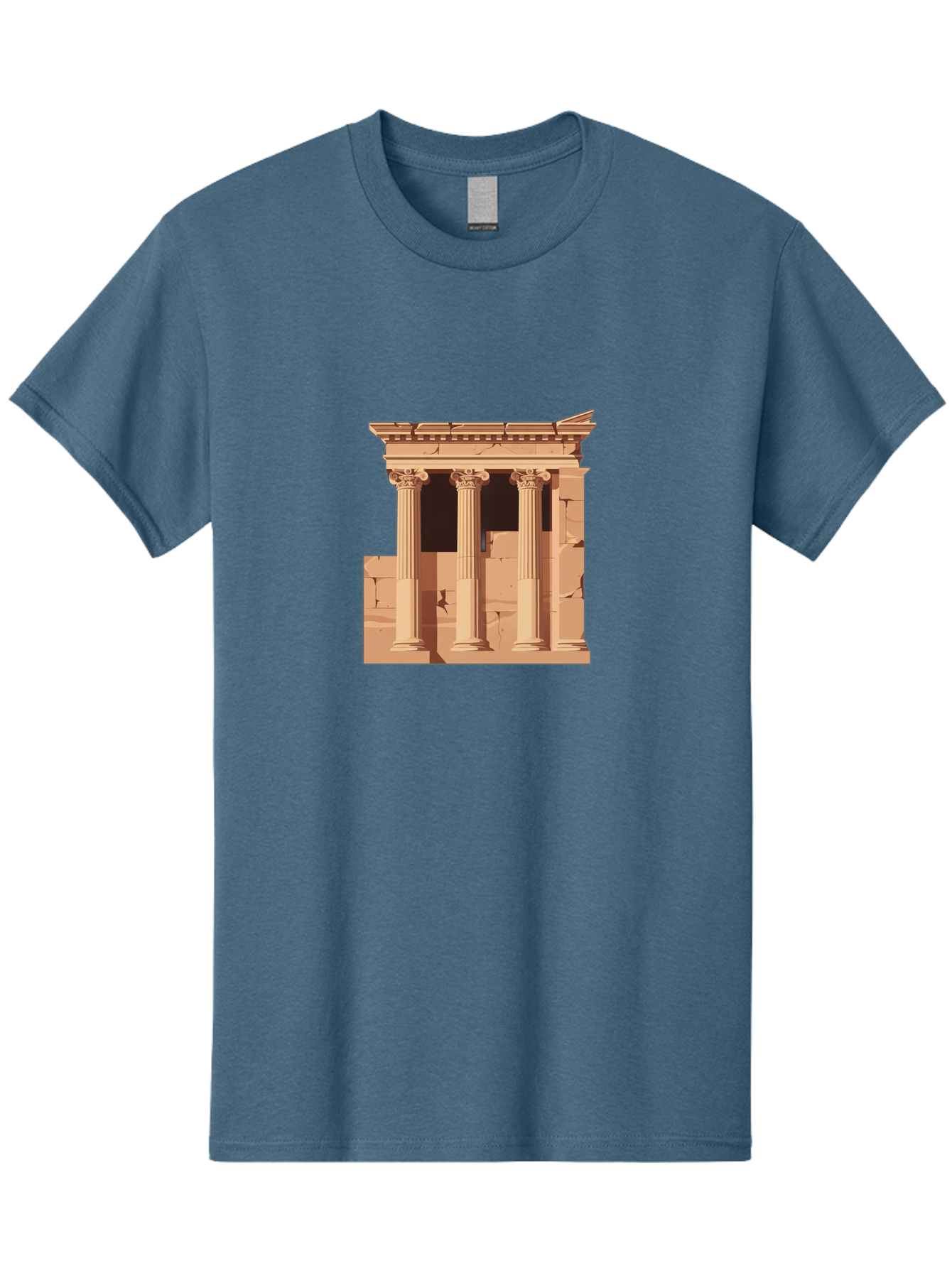 Ancient-Temple Men'S Graphic Tee, 100% Cotton, Comfortable Casual Summer Wear, Machine Washable, Vintage Camera, Old Camera, Antique Camera, Black Camera, Classic Photography, Photography Equipment, Nostalgic Device, Film Camera, Camera Art Bag135