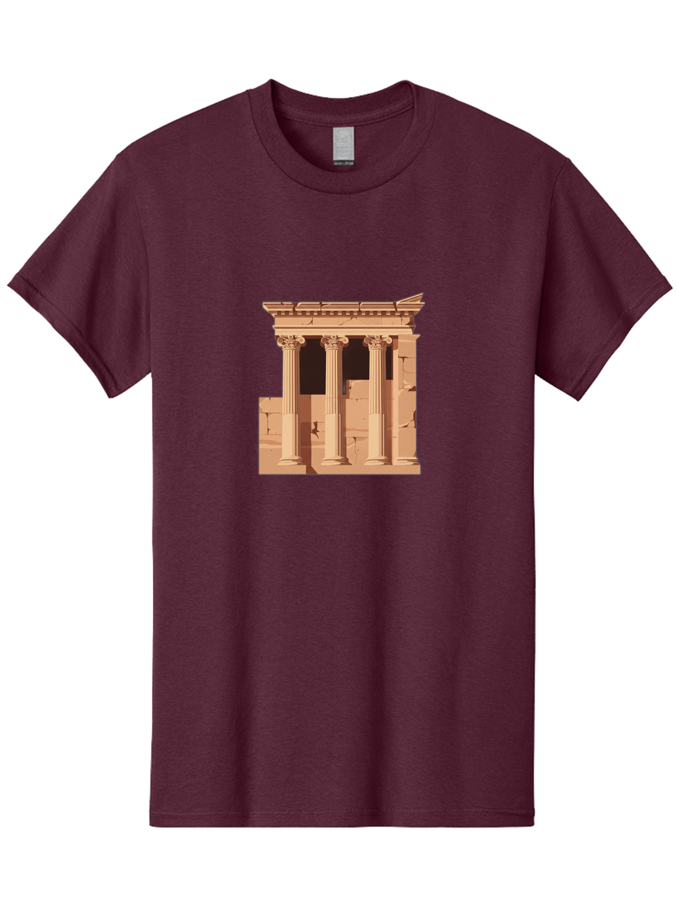 Ancient-Temple Men'S Graphic Tee, 100% Cotton, Comfortable Casual Summer Wear, Machine Washable, Vintage Camera, Old Camera, Antique Camera, Black Camera, Classic Photography, Photography Equipment, Nostalgic Device, Film Camera, Camera Art Bag135