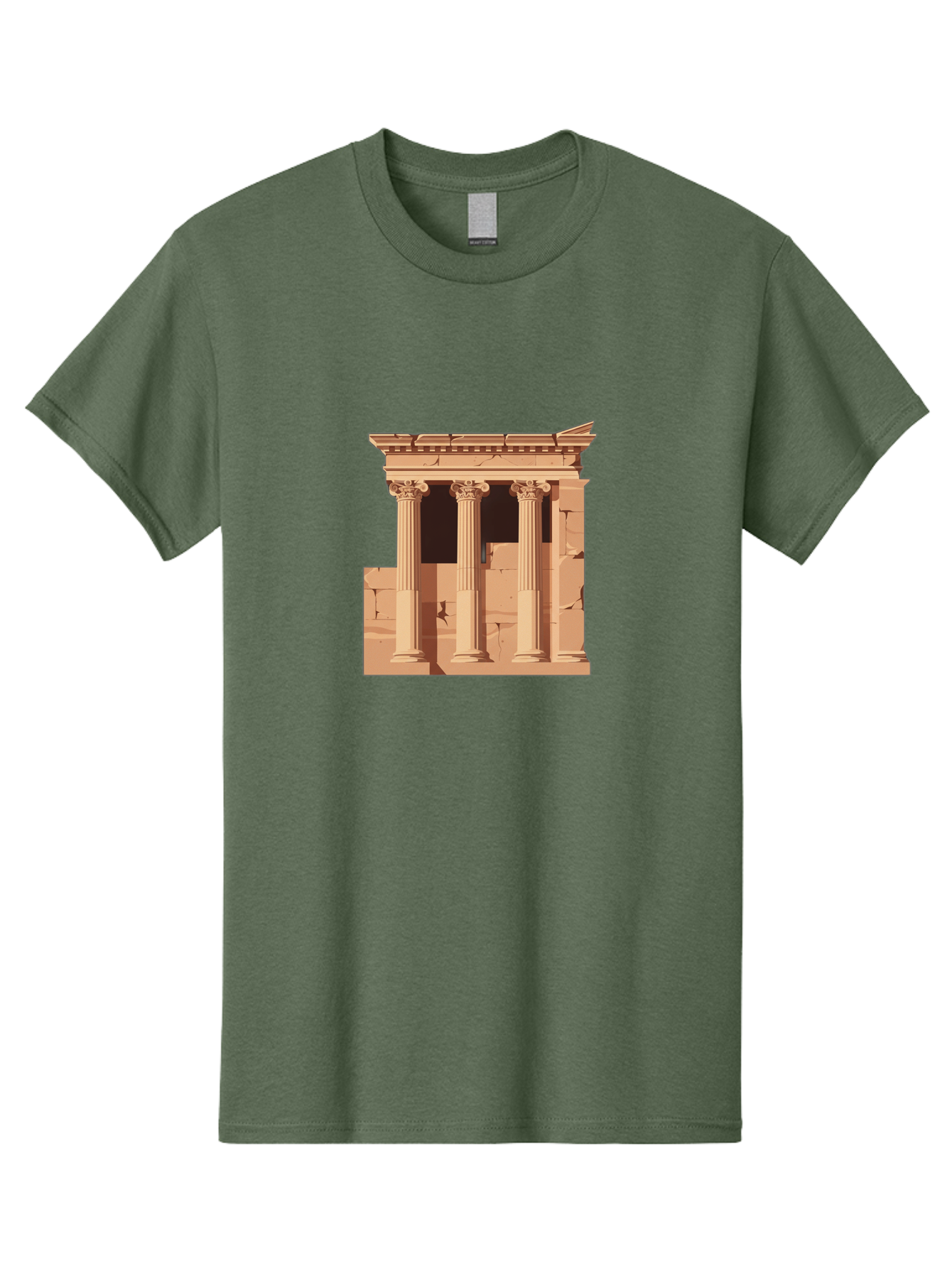 Ancient-Temple Men'S Graphic Tee, 100% Cotton, Comfortable Casual Summer Wear, Machine Washable, Vintage Camera, Old Camera, Antique Camera, Black Camera, Classic Photography, Photography Equipment, Nostalgic Device, Film Camera, Camera Art Bag135