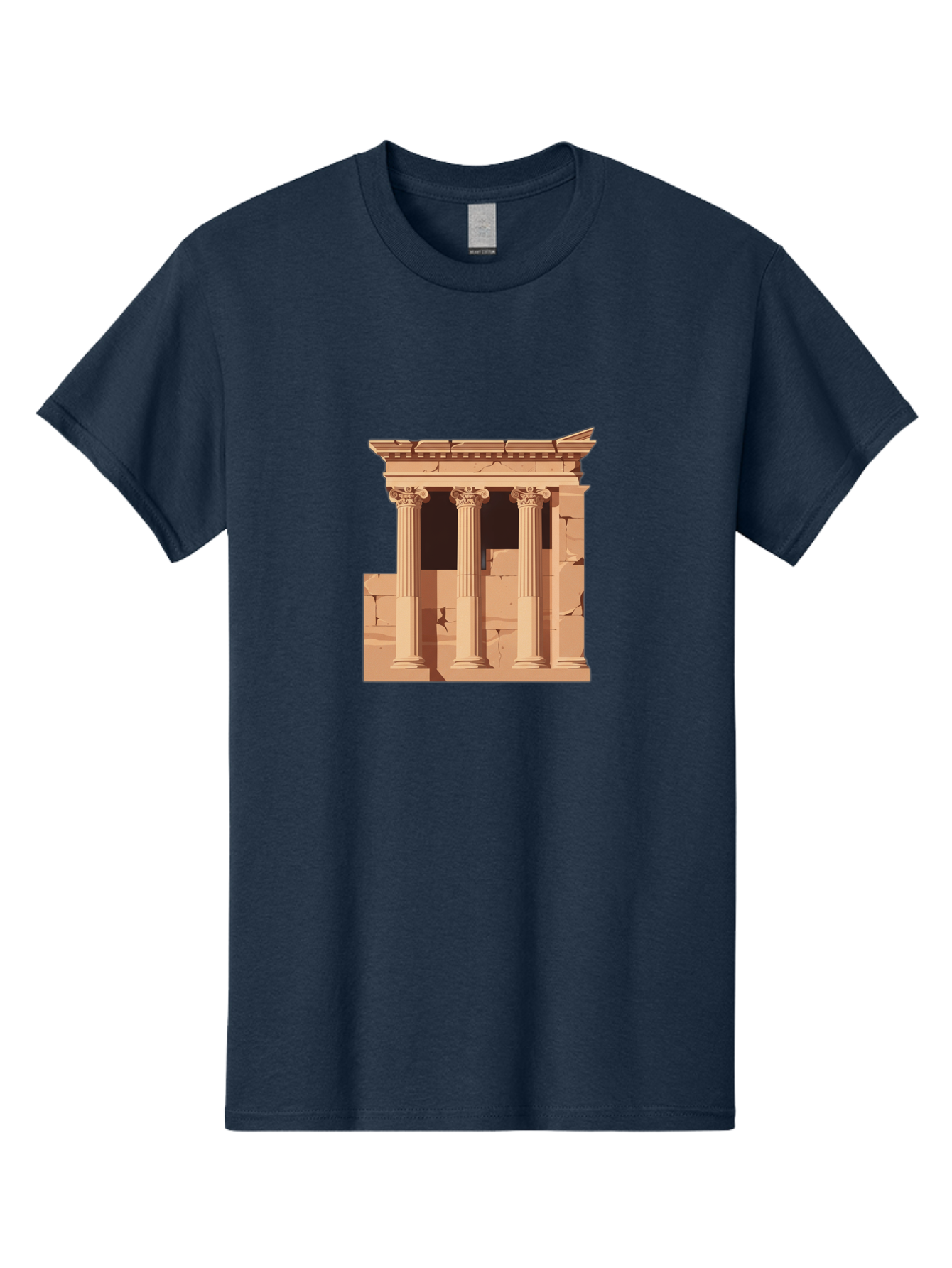 Ancient-Temple Men'S Graphic Tee, 100% Cotton, Comfortable Casual Summer Wear, Machine Washable, Vintage Camera, Old Camera, Antique Camera, Black Camera, Classic Photography, Photography Equipment, Nostalgic Device, Film Camera, Camera Art Bag135