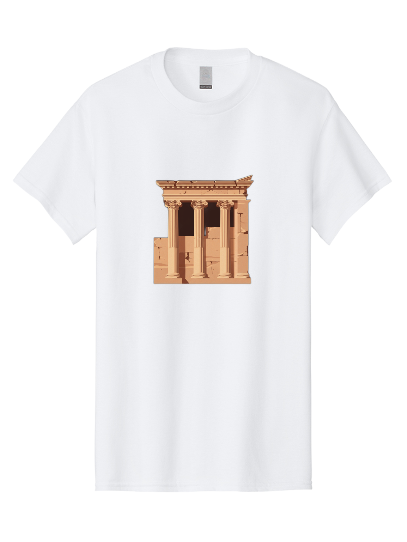 Ancient-Temple Men'S Graphic Tee, 100% Cotton, Comfortable Casual Summer Wear, Machine Washable, Vintage Camera, Old Camera, Antique Camera, Black Camera, Classic Photography, Photography Equipment, Nostalgic Device, Film Camera, Camera Art Bag135