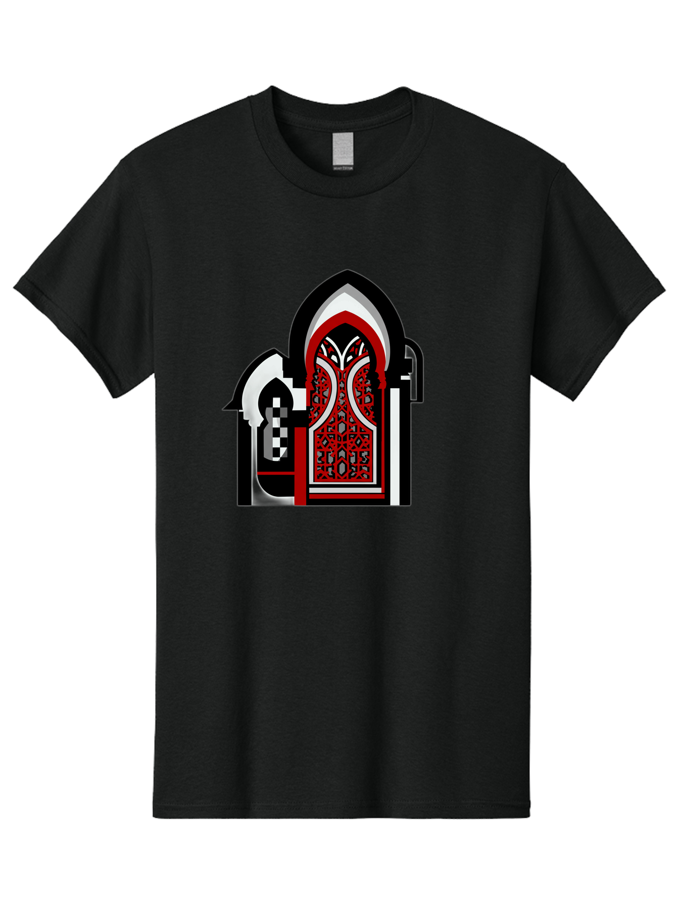 Arabic-Doorway Men'S Graphic Tee, 100% Cotton, Comfortable Casual Summer Wear, Machine Washable, Vintage Camera, Old Camera, Antique Camera, Black Camera, Classic Photography, Photography Equipment, Nostalgic Device, Film Camera, Camera Art Bag140