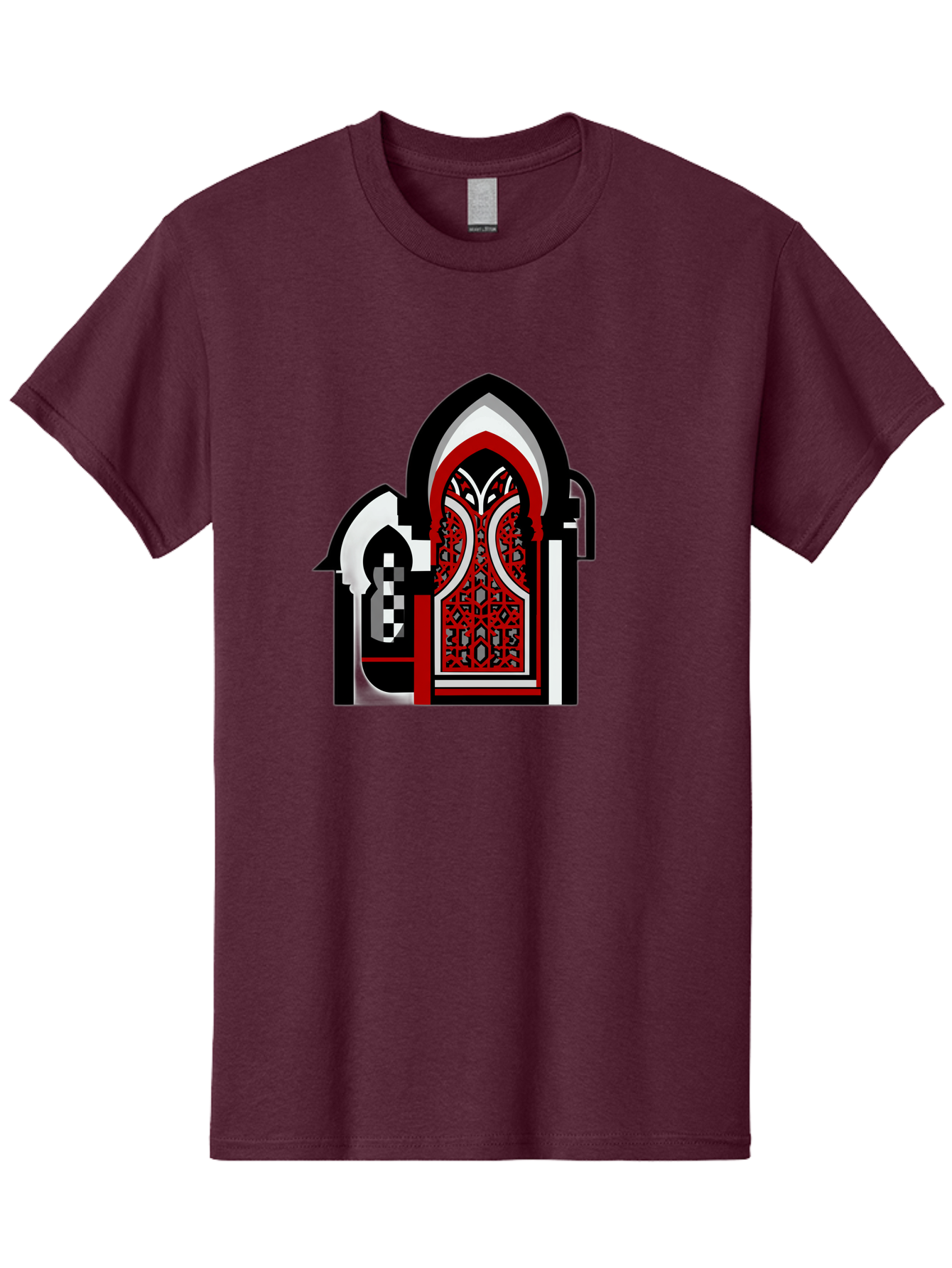 Arabic-Doorway Men'S Graphic Tee, 100% Cotton, Comfortable Casual Summer Wear, Machine Washable, Vintage Camera, Old Camera, Antique Camera, Black Camera, Classic Photography, Photography Equipment, Nostalgic Device, Film Camera, Camera Art Bag140