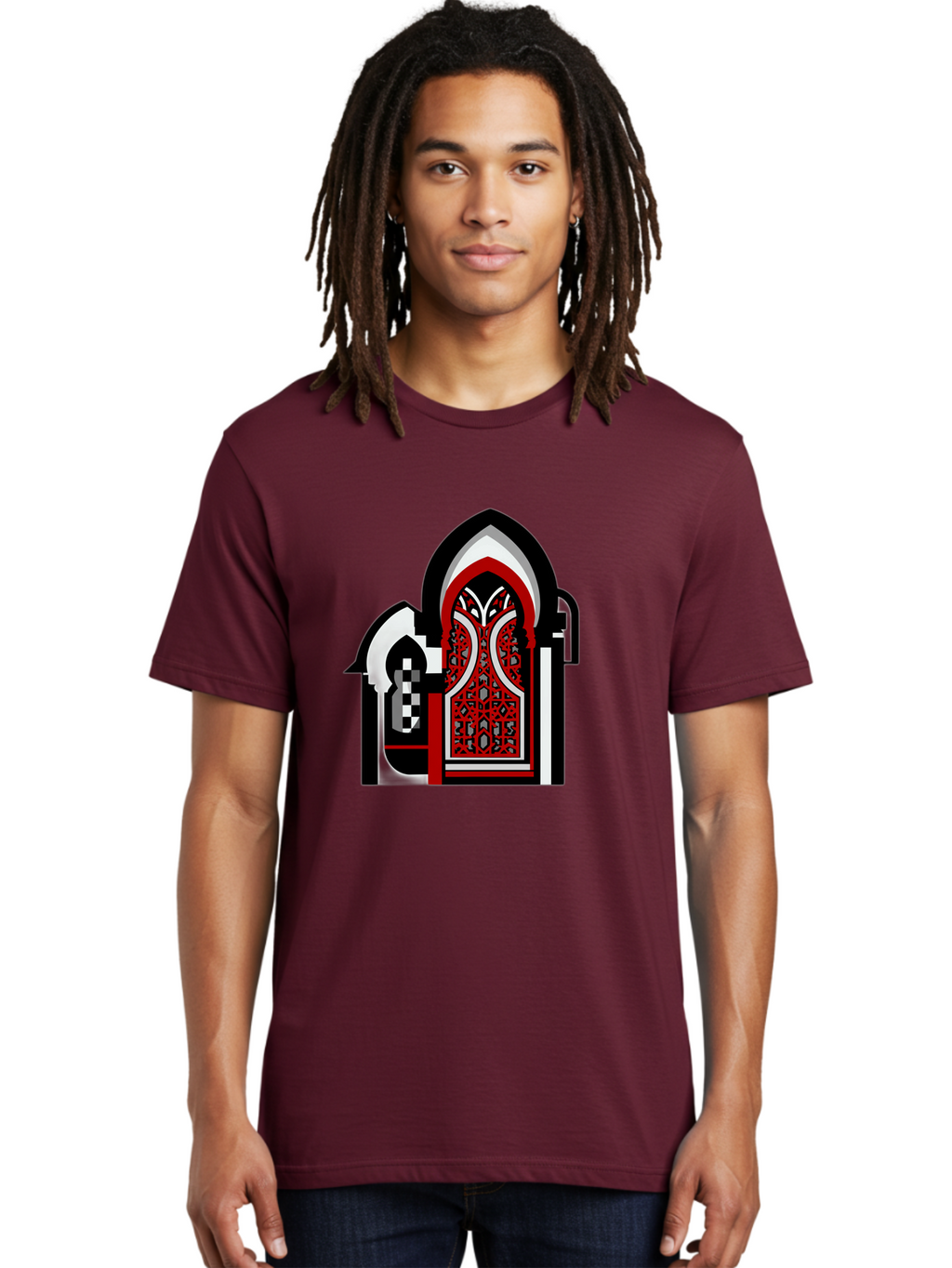 Arabic-Doorway Men'S Graphic Tee, 100% Cotton, Comfortable Casual Summer Wear, Machine Washable, Vintage Camera, Old Camera, Antique Camera, Black Camera, Classic Photography, Photography Equipment, Nostalgic Device, Film Camera, Camera Art Bag140