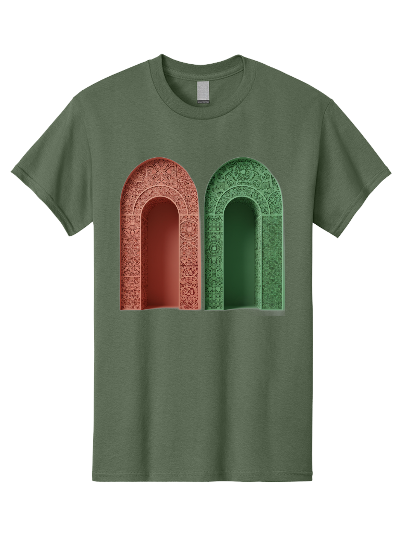 Arched-Doorways Men'S Graphic Tee, 100% Cotton, Comfortable Casual Summer Wear, Machine Washable, Vintage Camera, Old Camera, Antique Camera, Black Camera, Classic Photography, Photography Equipment, Nostalgic Device, Film Camera, Camera Art Bag142