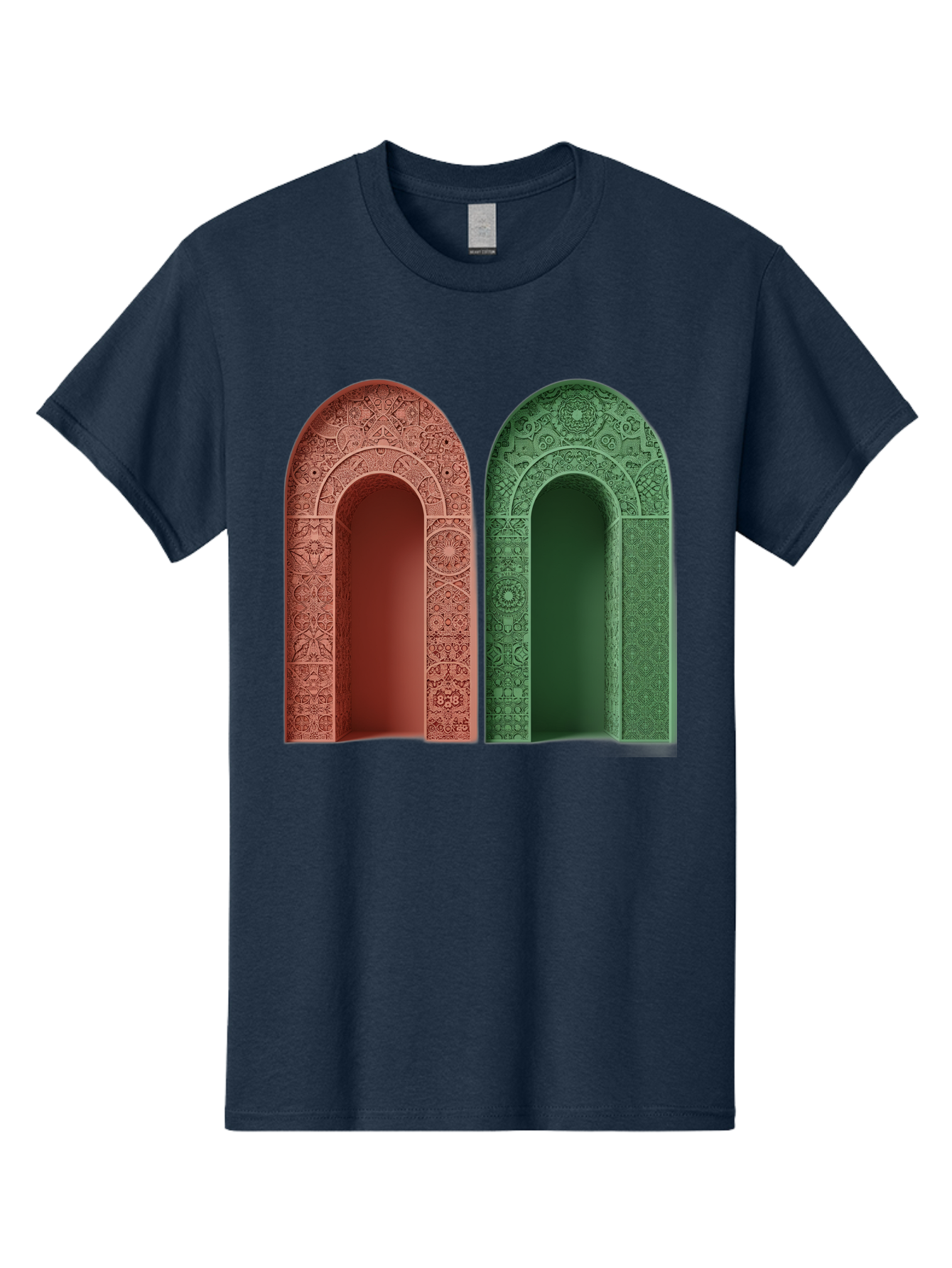 Arched-Doorways Men'S Graphic Tee, 100% Cotton, Comfortable Casual Summer Wear, Machine Washable, Vintage Camera, Old Camera, Antique Camera, Black Camera, Classic Photography, Photography Equipment, Nostalgic Device, Film Camera, Camera Art Bag142