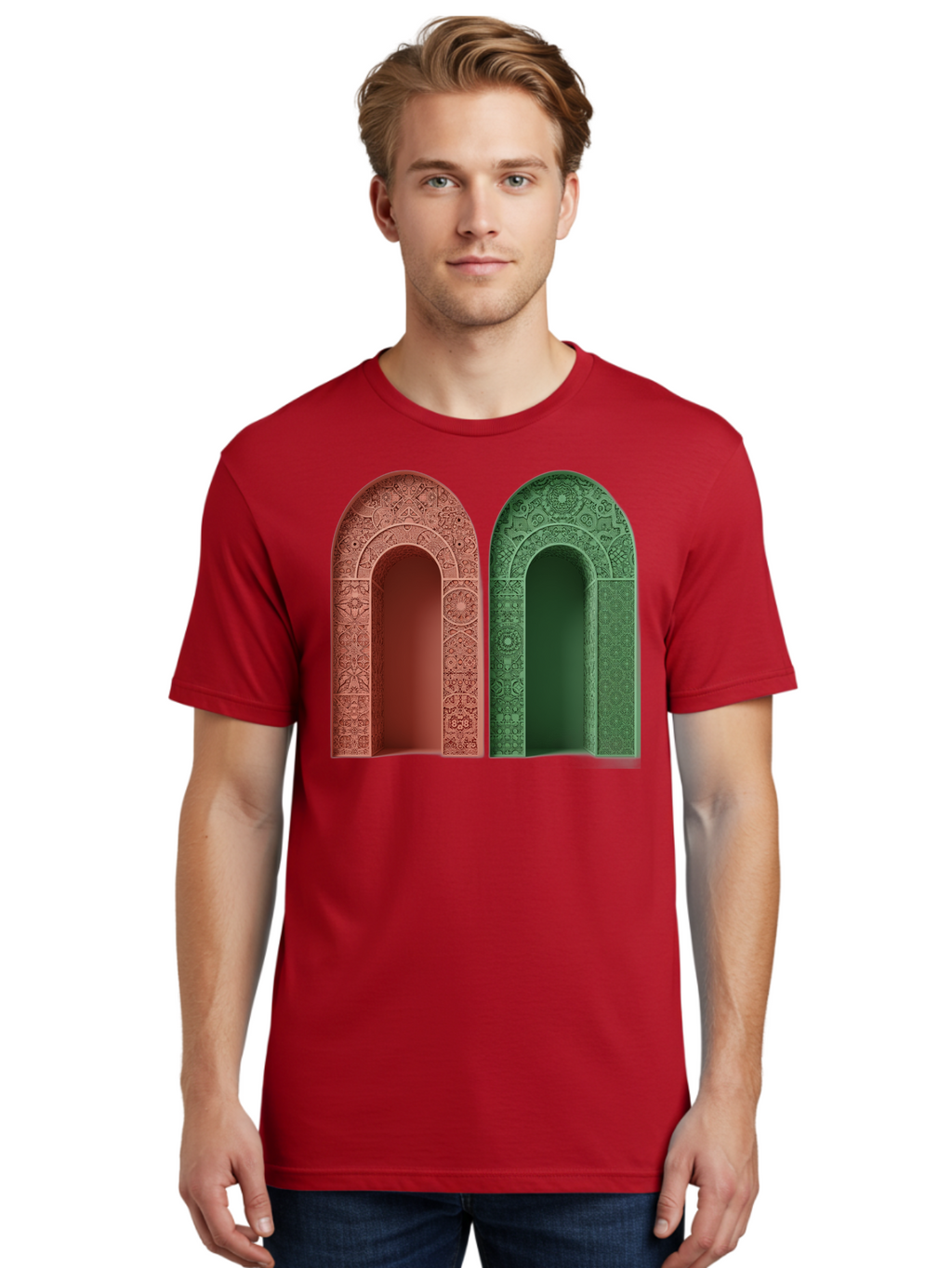 Arched-Doorways Men'S Graphic Tee, 100% Cotton, Comfortable Casual Summer Wear, Machine Washable, Vintage Camera, Old Camera, Antique Camera, Black Camera, Classic Photography, Photography Equipment, Nostalgic Device, Film Camera, Camera Art Bag142