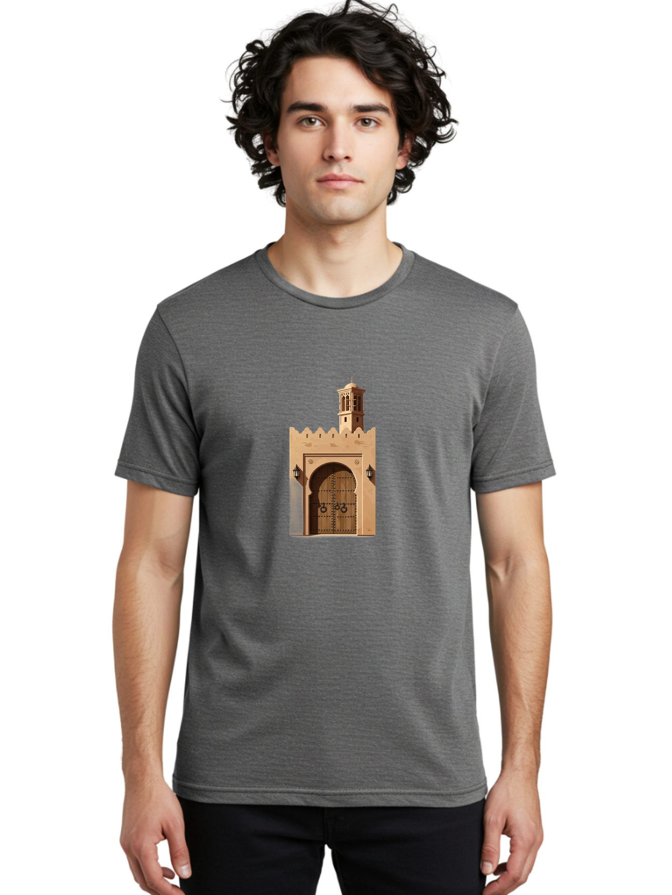 Arched-Gate Men'S Graphic Tee, 100% Cotton, Comfortable Casual Summer Wear, Machine Washable, Vintage Camera, Old Camera, Antique Camera, Black Camera, Classic Photography, Photography Equipment, Nostalgic Device, Film Camera, Camera Art Bag143