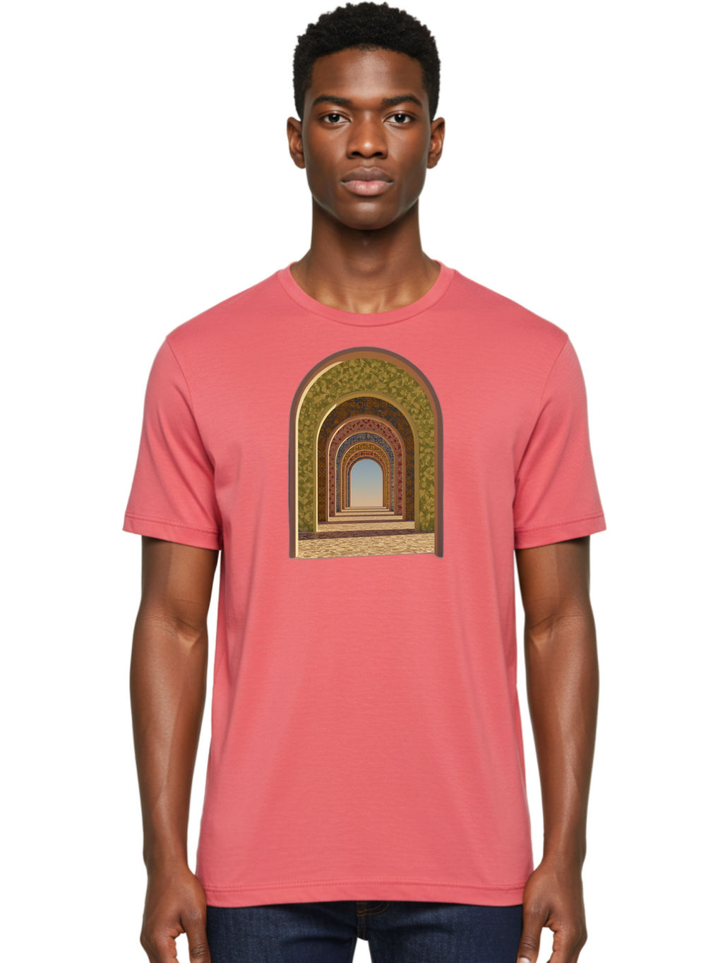 Arches Men'S Graphic Tee, 100% Cotton, Comfortable Casual Summer Wear, Machine Washable, Vintage Camera, Old Camera, Antique Camera, Black Camera, Classic Photography, Photography Equipment, Nostalgic Device, Film Camera, Camera Art Bag144