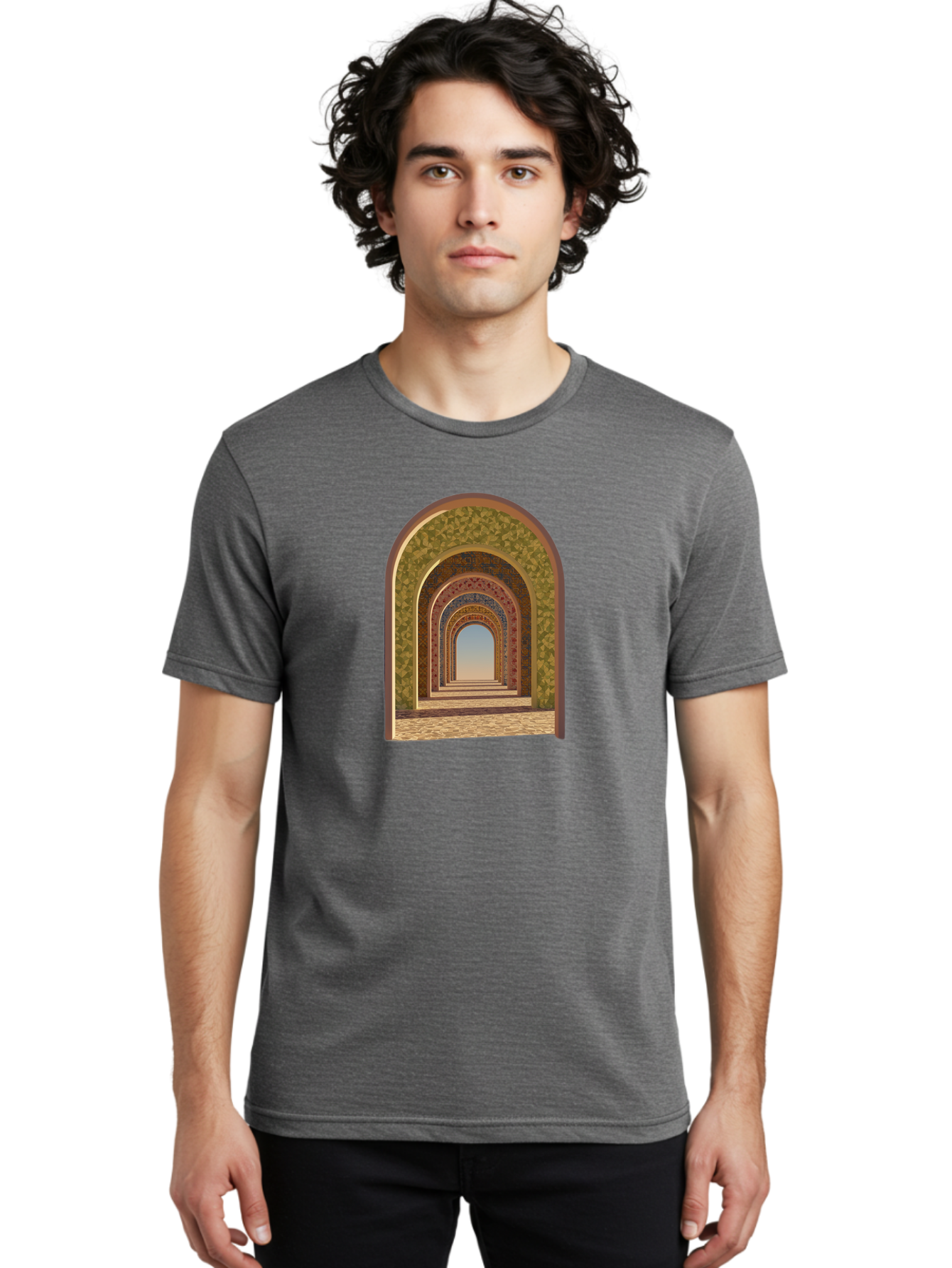 Arches Men'S Graphic Tee, 100% Cotton, Comfortable Casual Summer Wear, Machine Washable, Vintage Camera, Old Camera, Antique Camera, Black Camera, Classic Photography, Photography Equipment, Nostalgic Device, Film Camera, Camera Art Bag144