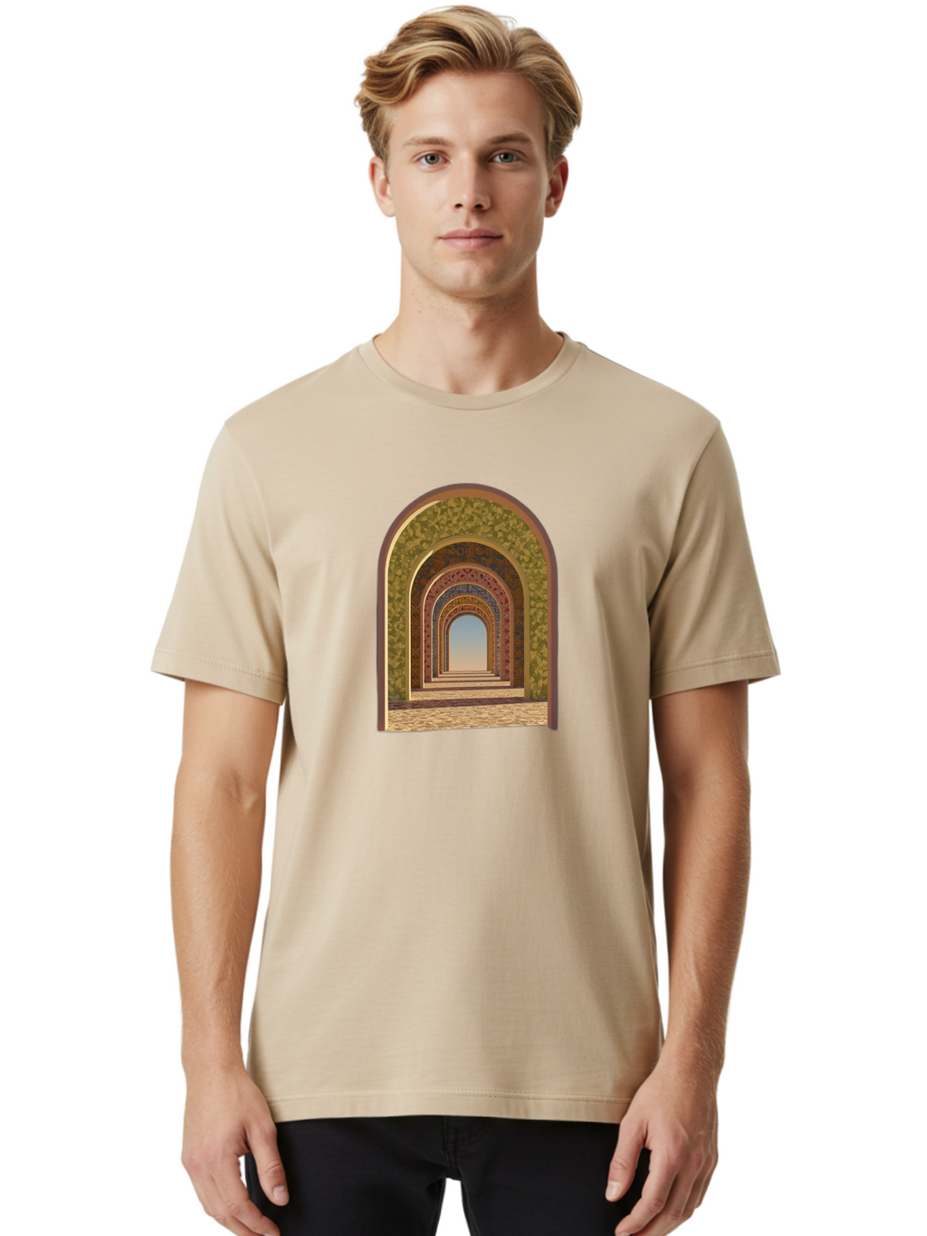 Arches Men'S Graphic Tee, 100% Cotton, Comfortable Casual Summer Wear, Machine Washable, Vintage Camera, Old Camera, Antique Camera, Black Camera, Classic Photography, Photography Equipment, Nostalgic Device, Film Camera, Camera Art Bag144