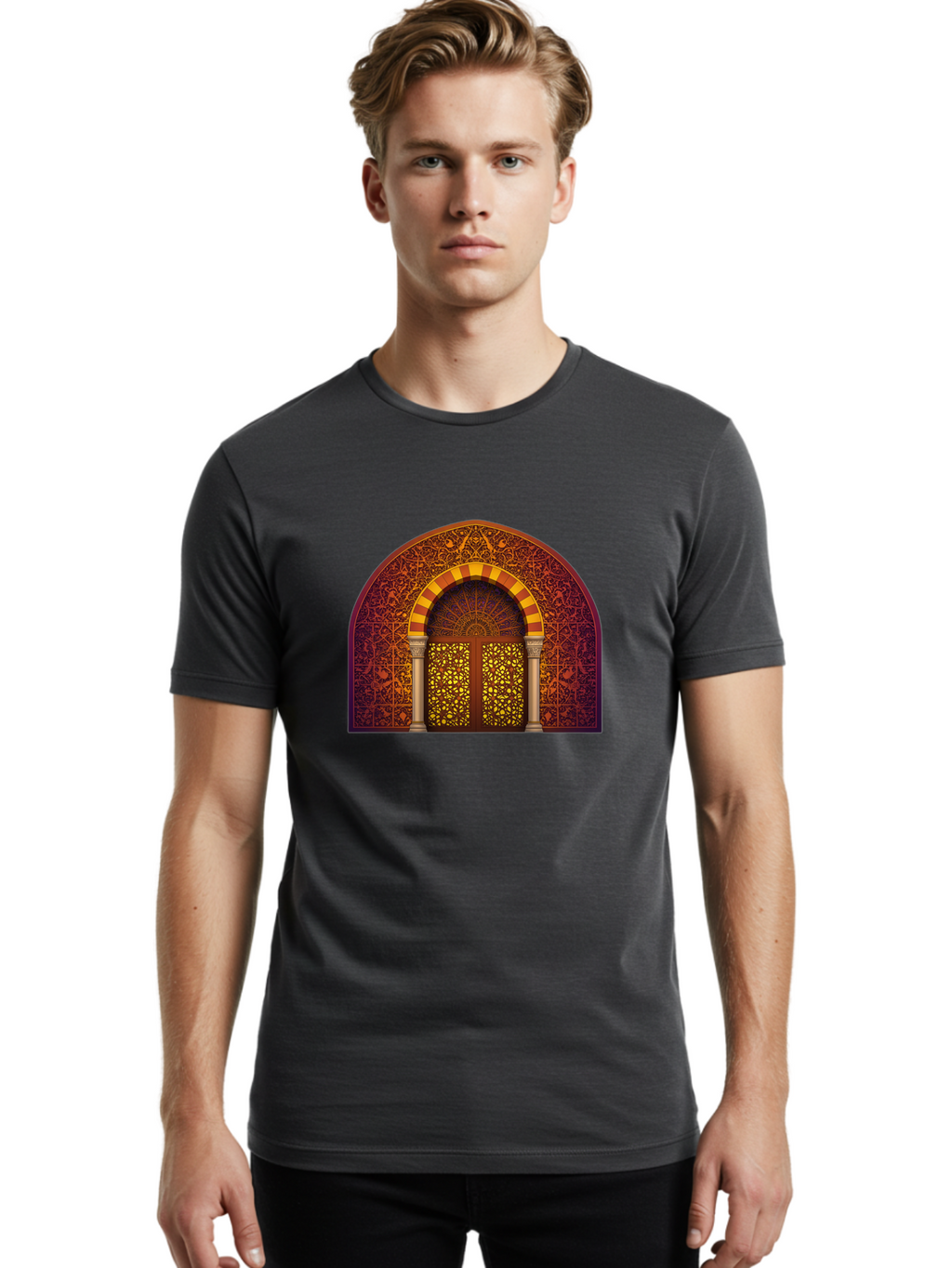 Archway Men'S Graphic Tee, 100% Cotton, Comfortable Casual Summer Wear, Machine Washable, Vintage Camera, Old Camera, Antique Camera, Black Camera, Classic Photography, Photography Equipment, Nostalgic Device, Film Camera, Camera Art Bag147