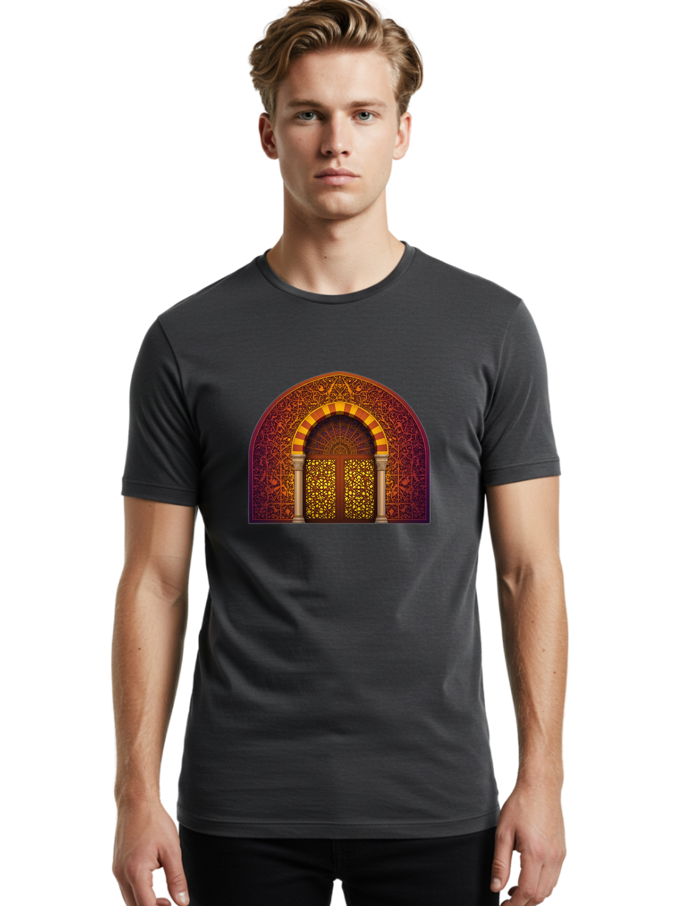 Archway Men'S Graphic Tee, 100% Cotton, Comfortable Casual Summer Wear, Machine Washable, Vintage Camera, Old Camera, Antique Camera, Black Camera, Classic Photography, Photography Equipment, Nostalgic Device, Film Camera, Camera Art Bag147