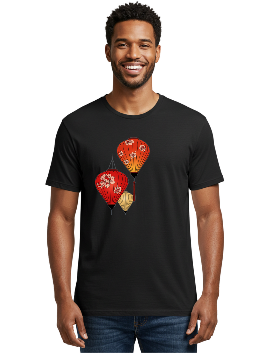 Asian-Lanterns Men'S Graphic Tee, 100% Cotton, Comfortable Casual Summer Wear, Machine Washable, Vintage Camera, Old Camera, Antique Camera, Black Camera, Classic Photography, Photography Equipment, Nostalgic Device, Film Camera, Camera Art Bag149