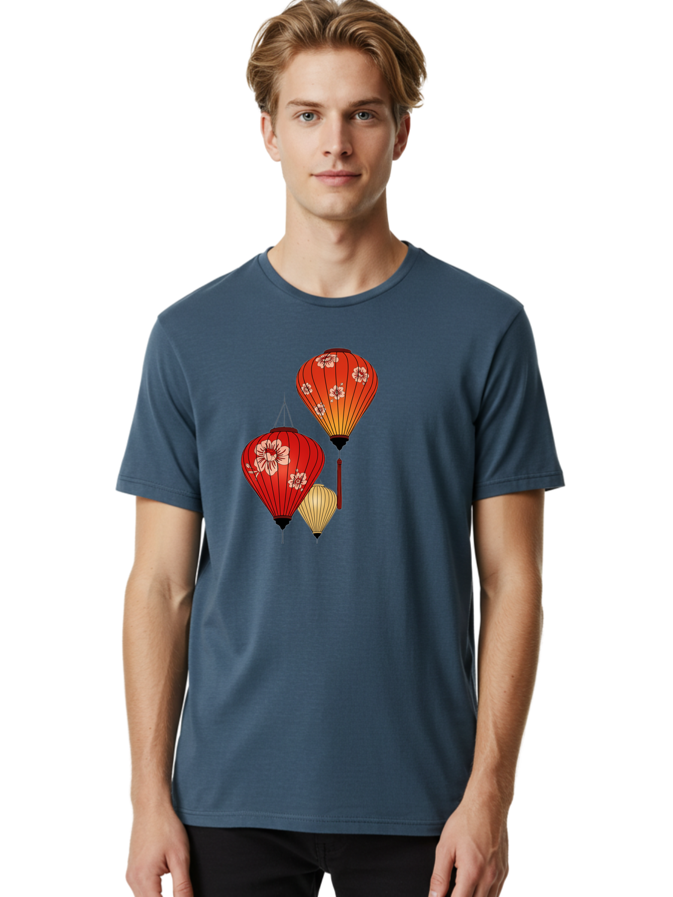 Asian-Lanterns Men'S Graphic Tee, 100% Cotton, Comfortable Casual Summer Wear, Machine Washable, Vintage Camera, Old Camera, Antique Camera, Black Camera, Classic Photography, Photography Equipment, Nostalgic Device, Film Camera, Camera Art Bag149