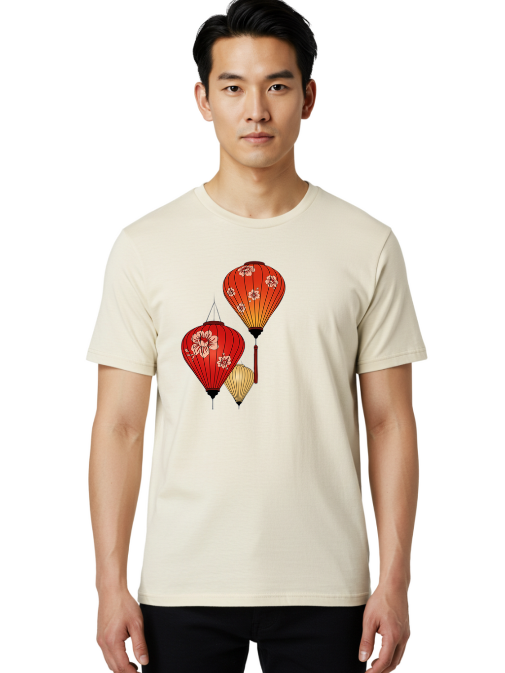Asian-Lanterns Men'S Graphic Tee, 100% Cotton, Comfortable Casual Summer Wear, Machine Washable, Vintage Camera, Old Camera, Antique Camera, Black Camera, Classic Photography, Photography Equipment, Nostalgic Device, Film Camera, Camera Art Bag149