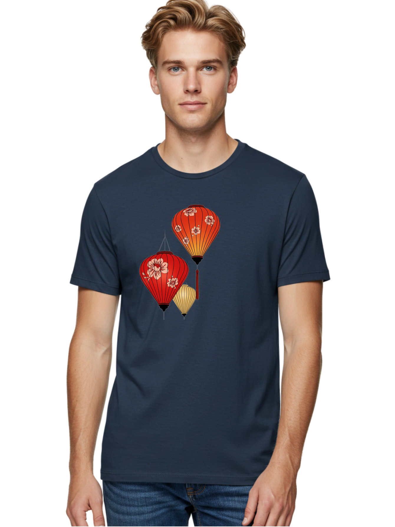 Asian-Lanterns Men'S Graphic Tee, 100% Cotton, Comfortable Casual Summer Wear, Machine Washable, Vintage Camera, Old Camera, Antique Camera, Black Camera, Classic Photography, Photography Equipment, Nostalgic Device, Film Camera, Camera Art Bag149