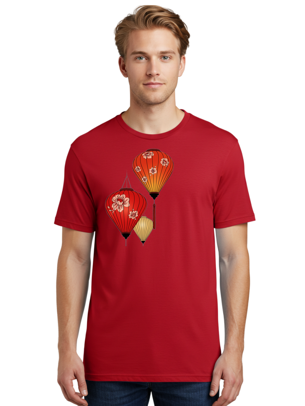 Asian-Lanterns Men'S Graphic Tee, 100% Cotton, Comfortable Casual Summer Wear, Machine Washable, Vintage Camera, Old Camera, Antique Camera, Black Camera, Classic Photography, Photography Equipment, Nostalgic Device, Film Camera, Camera Art Bag149