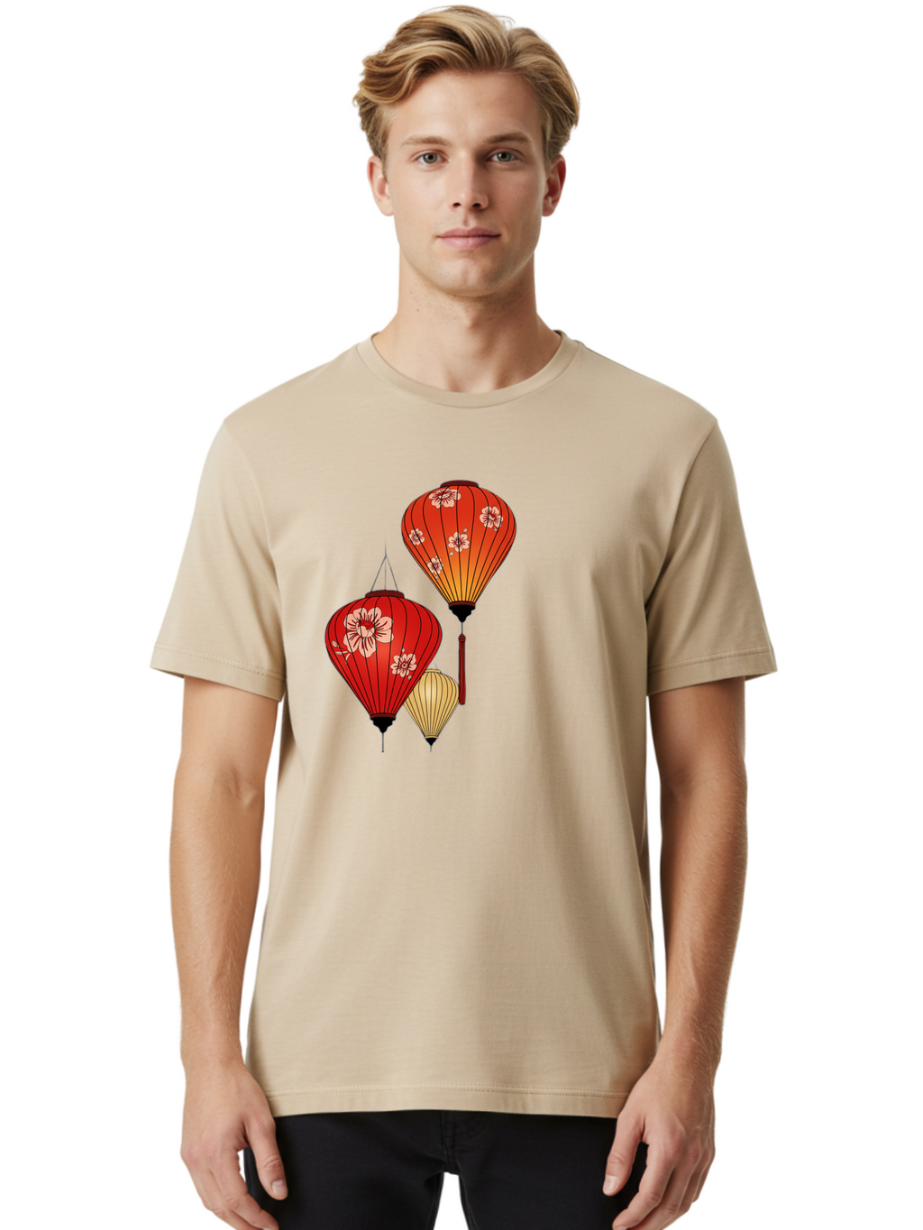 Asian-Lanterns Men'S Graphic Tee, 100% Cotton, Comfortable Casual Summer Wear, Machine Washable, Vintage Camera, Old Camera, Antique Camera, Black Camera, Classic Photography, Photography Equipment, Nostalgic Device, Film Camera, Camera Art Bag149