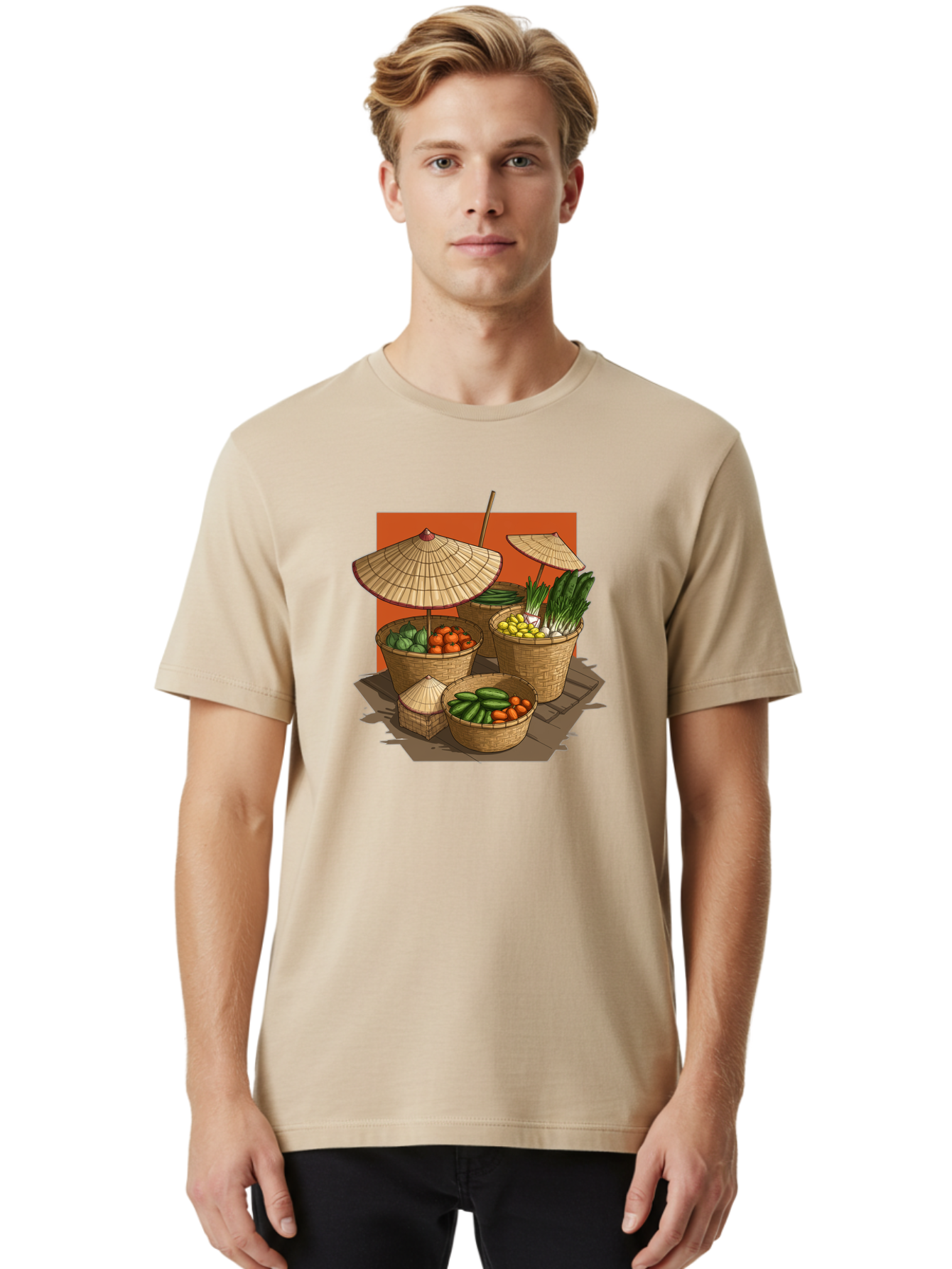 Asian-Market-Baskets Men'S Graphic Tee, 100% Cotton, Comfortable Casual Summer Wear, Machine Washable, Vintage Camera, Old Camera, Antique Camera, Black Camera, Classic Photography, Photography Equipment, Nostalgic Device, Film Camera, Bag150