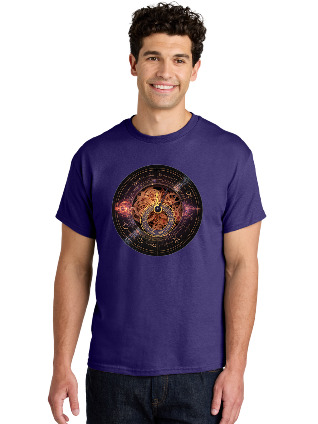 Astrological-Clock Men'S Graphic Tee, 100% Cotton, Comfortable Casual Summer Wear, Machine Washable, Vintage Camera, Old Camera, Antique Camera, Black Camera, Classic Photography, Photography Equipment, Nostalgic Device, Film Camera, Bag151