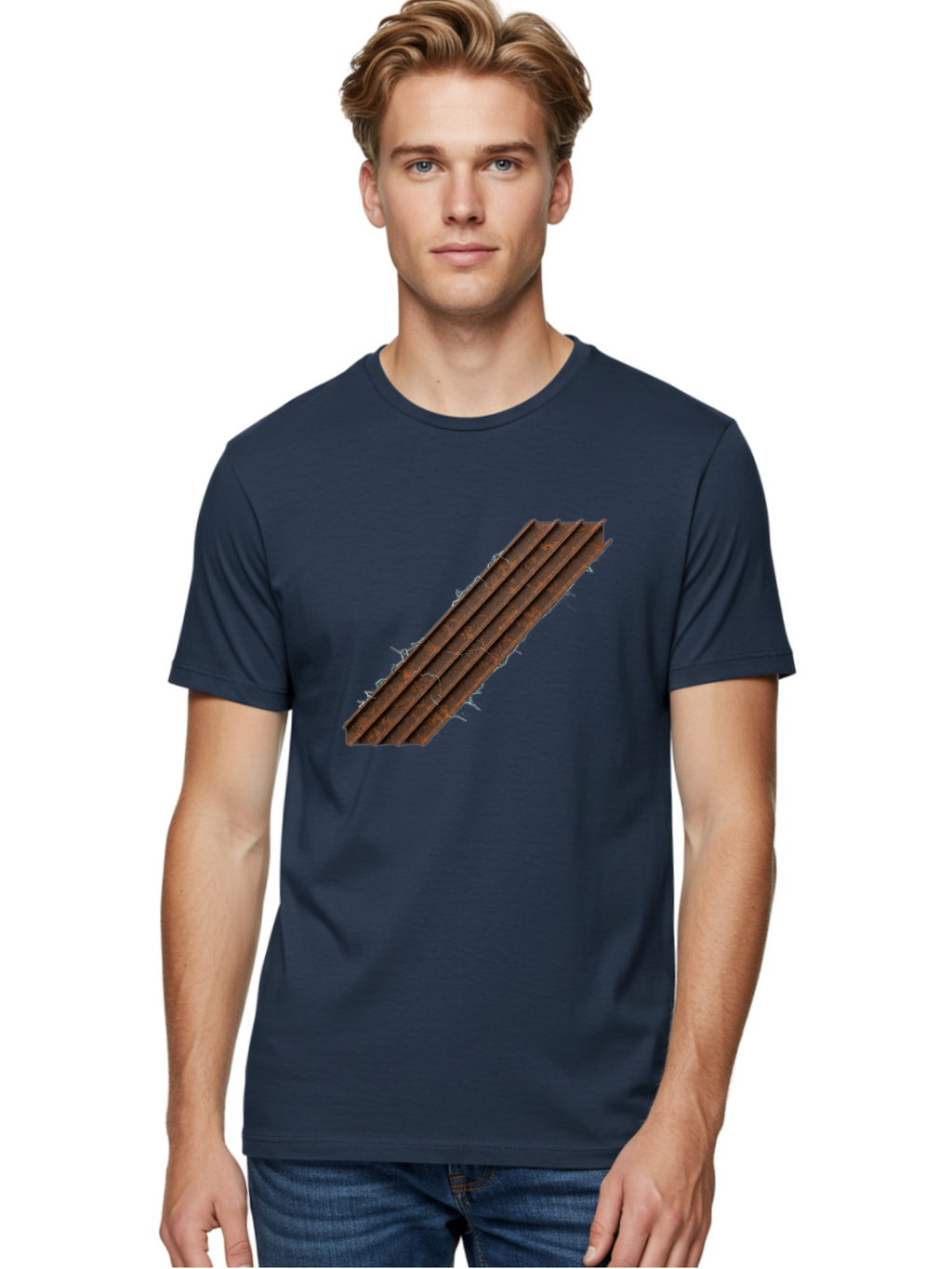 Barbed-Wire Men'S Graphic Tee, 100% Cotton, Comfortable Casual Summer Wear, Machine Washable, Vintage Camera, Old Camera, Antique Camera, Black Camera, Classic Photography, Photography Equipment, Nostalgic Device, Film Camera, Camera Art Bag160