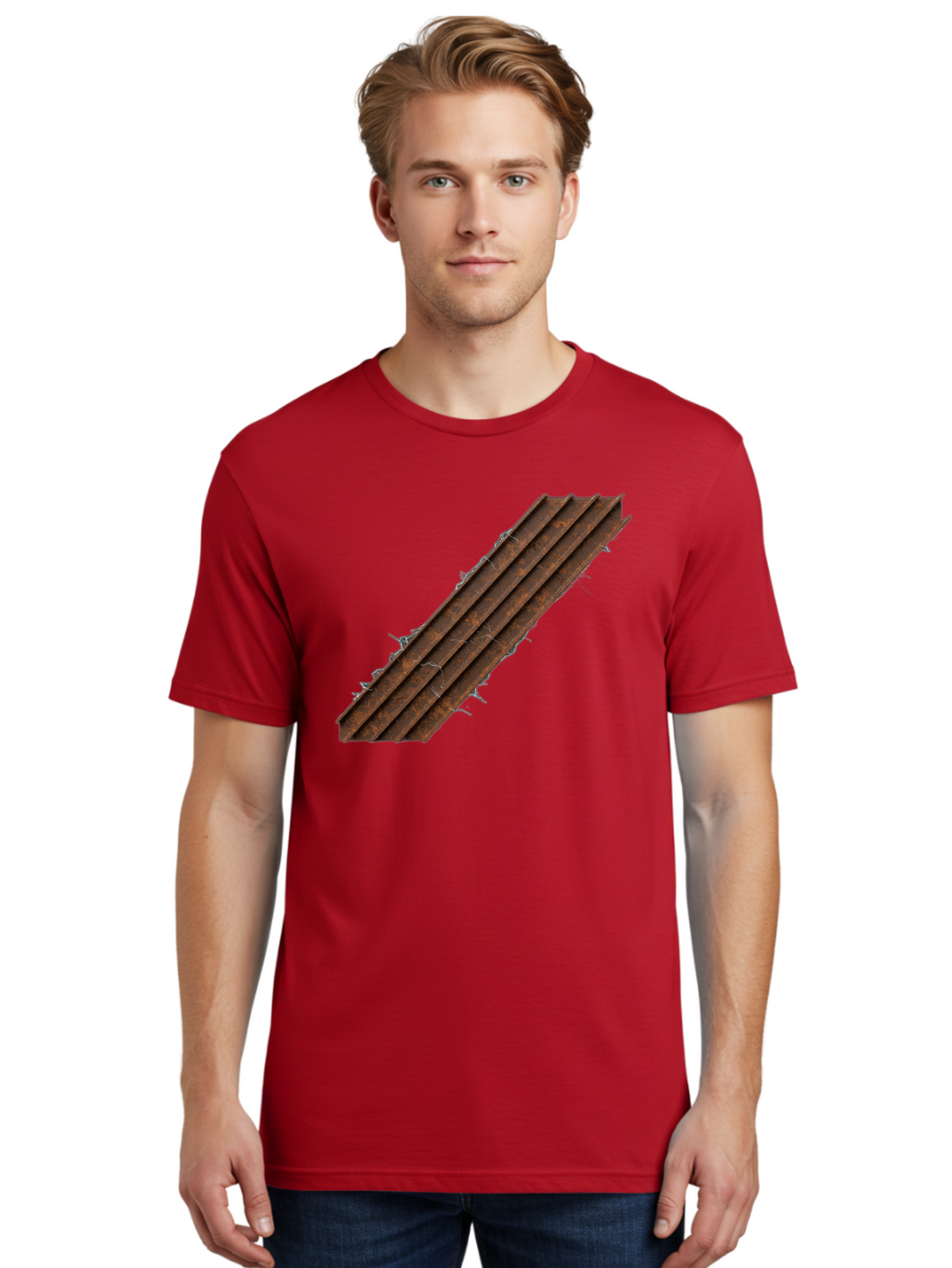 Barbed-Wire Men'S Graphic Tee, 100% Cotton, Comfortable Casual Summer Wear, Machine Washable, Vintage Camera, Old Camera, Antique Camera, Black Camera, Classic Photography, Photography Equipment, Nostalgic Device, Film Camera, Camera Art Bag160