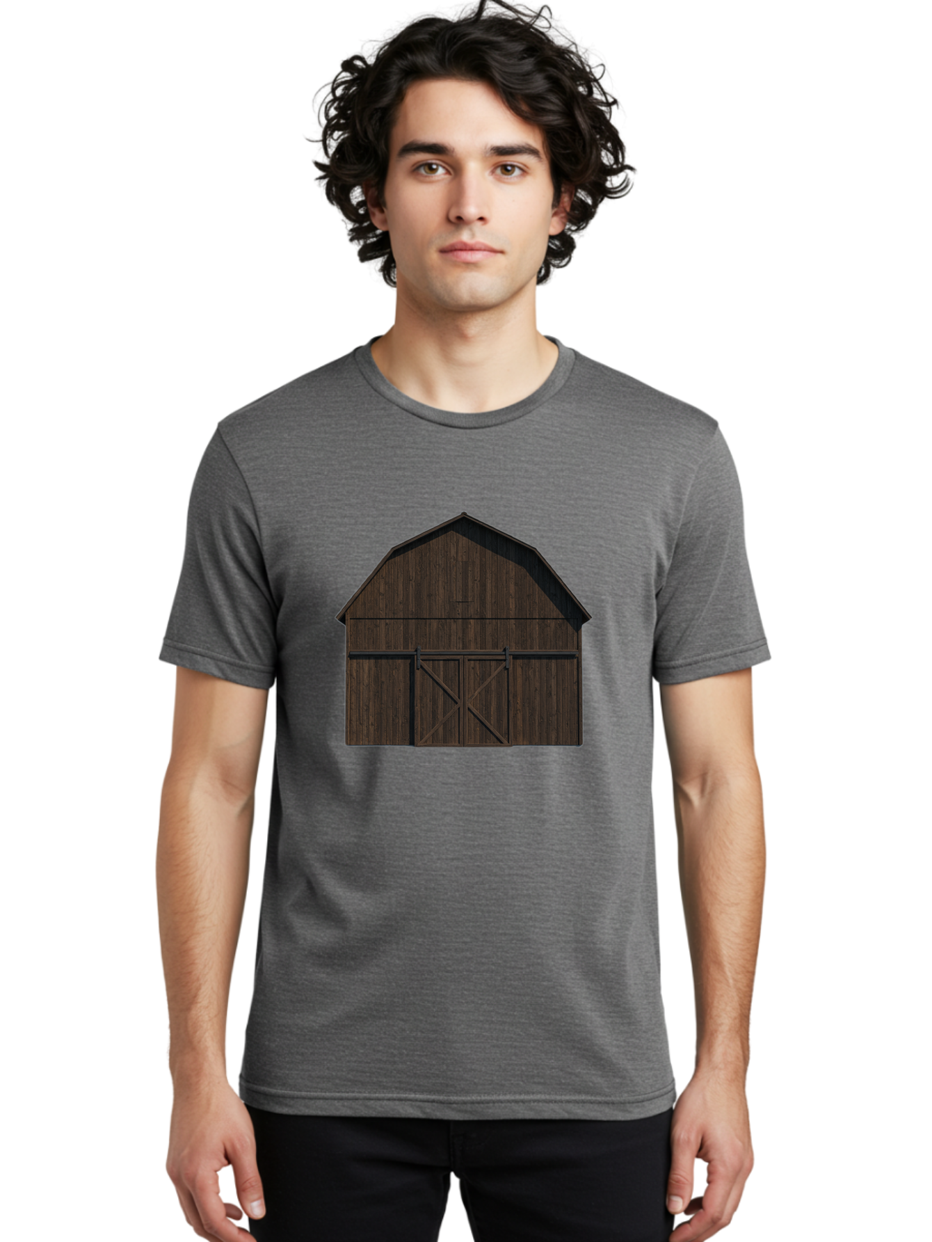 Barn-Door Men'S Graphic Tee, 100% Cotton, Comfortable Casual Summer Wear, Machine Washable, Vintage Camera, Old Camera, Antique Camera, Black Camera, Classic Photography, Photography Equipment, Nostalgic Device, Film Camera, Camera Art Bag161