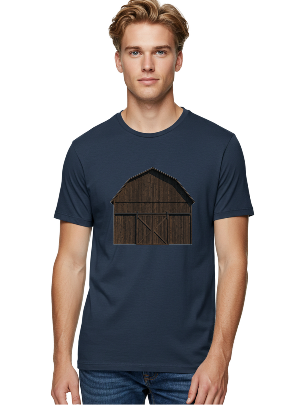 Barn-Door Men'S Graphic Tee, 100% Cotton, Comfortable Casual Summer Wear, Machine Washable, Vintage Camera, Old Camera, Antique Camera, Black Camera, Classic Photography, Photography Equipment, Nostalgic Device, Film Camera, Camera Art Bag161