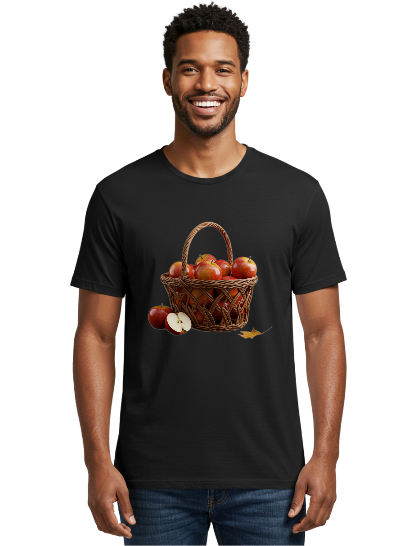 Basket-Of-Apples Men'S Graphic Tee, 100% Cotton, Comfortable Casual Summer Wear, Machine Washable, Vintage Camera, Old Camera, Antique Camera, Black Camera, Classic Photography, Photography Equipment, Nostalgic Device, Film Camera, Camera Art Bag163